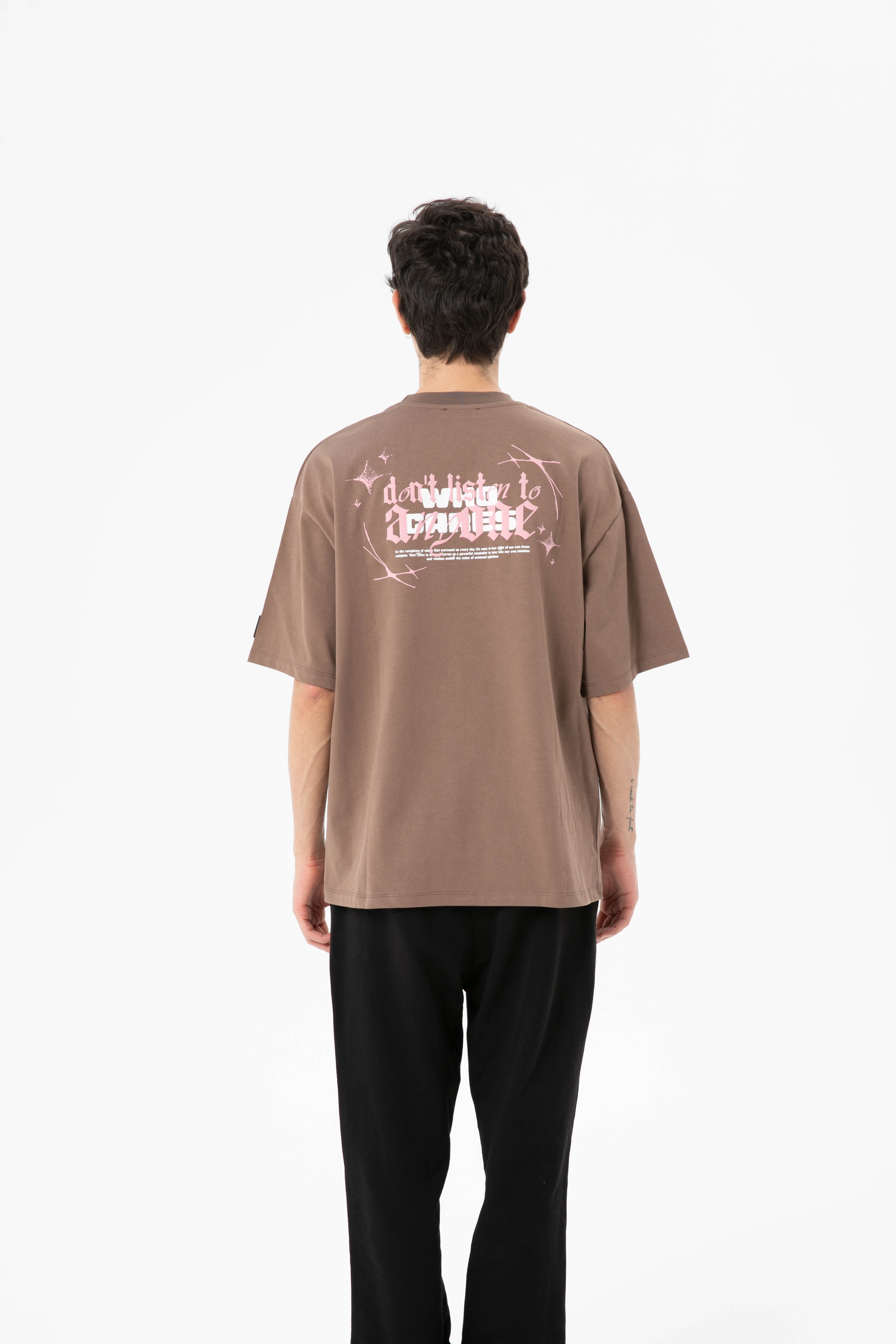 “Chocolate Cosmos” Oversize Tee