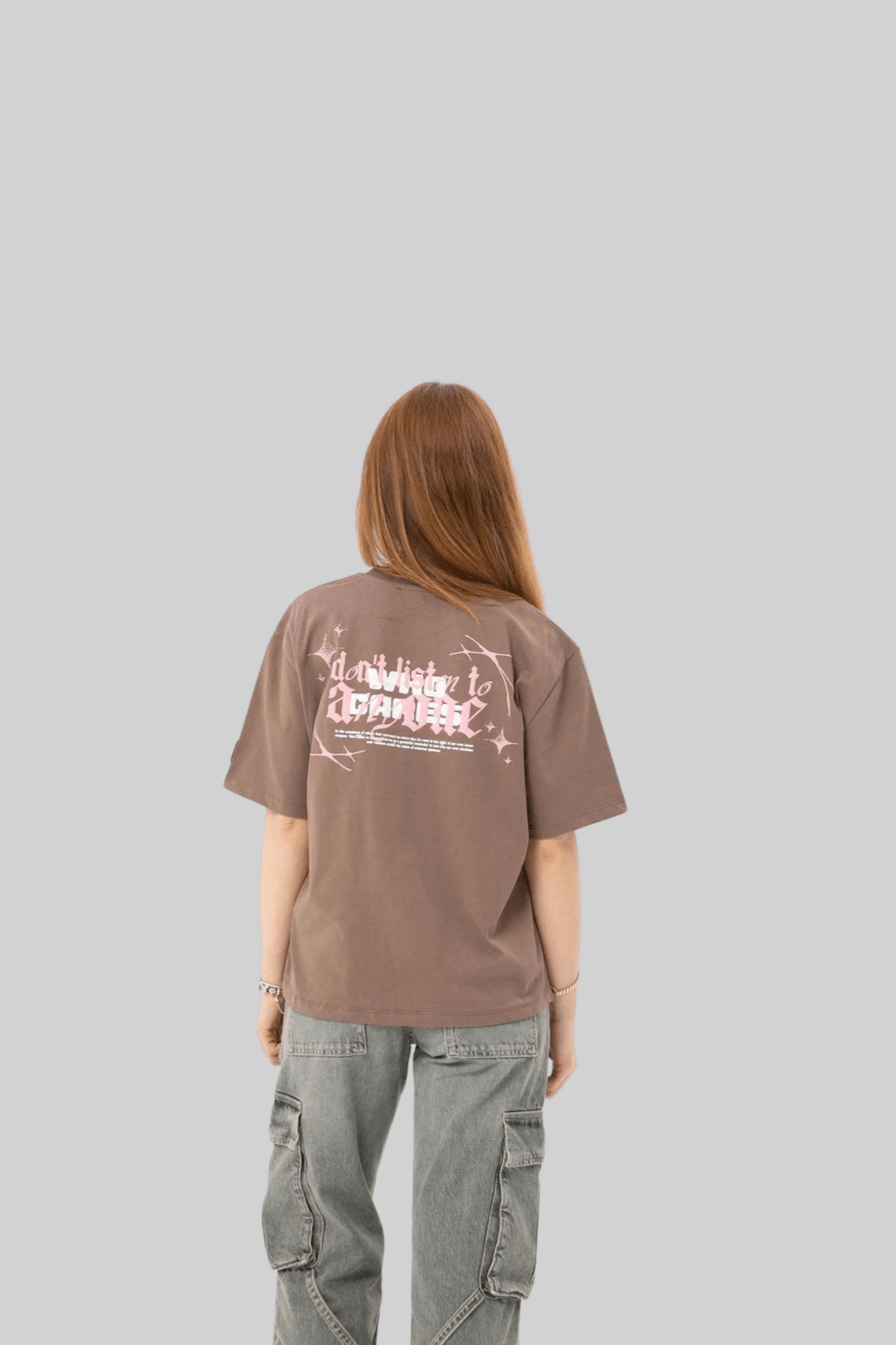 “Chocolate Cosmos” Cropped Tee