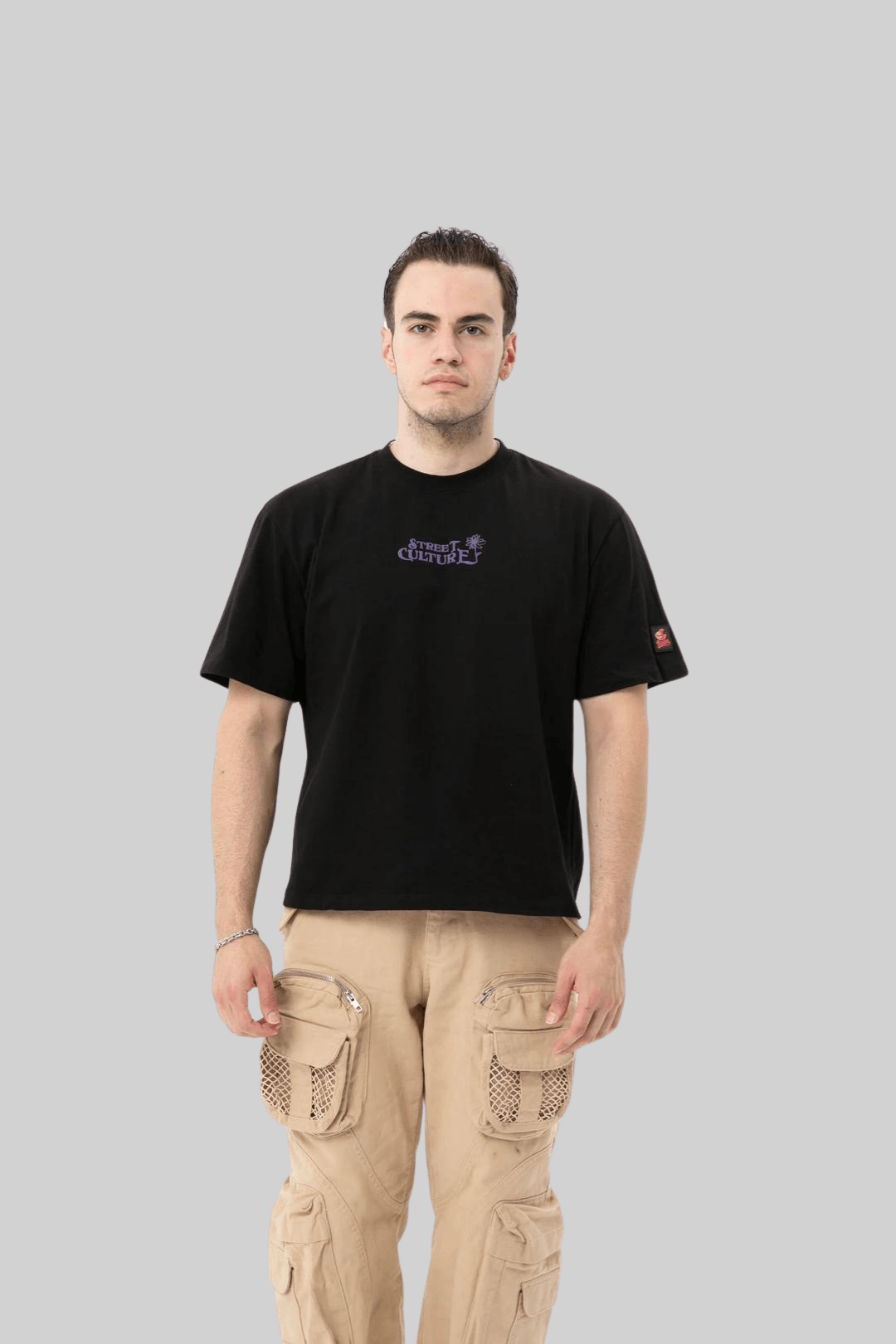 “Lilac” Cropped Tee