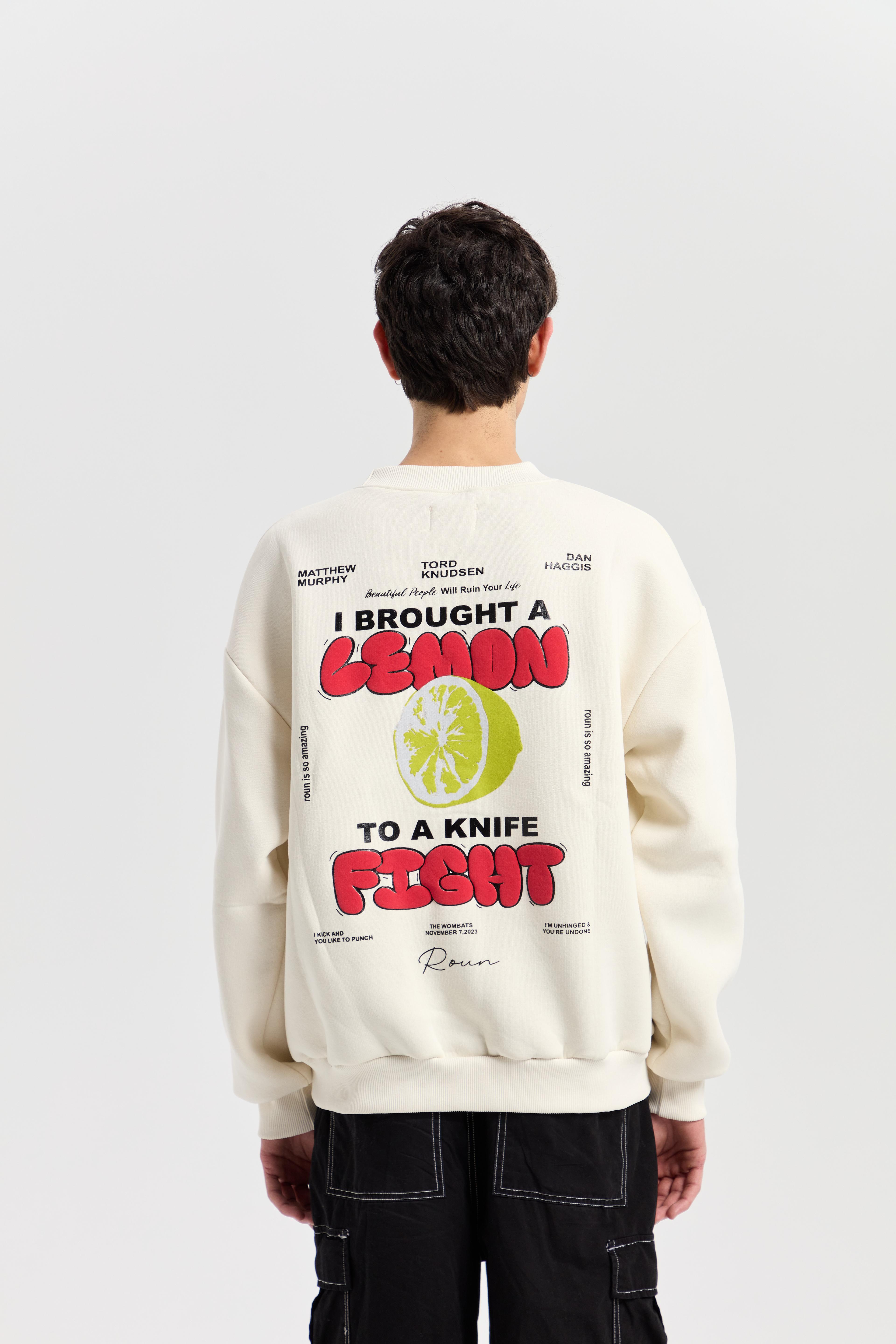  Lemon Fight Sweatshirt