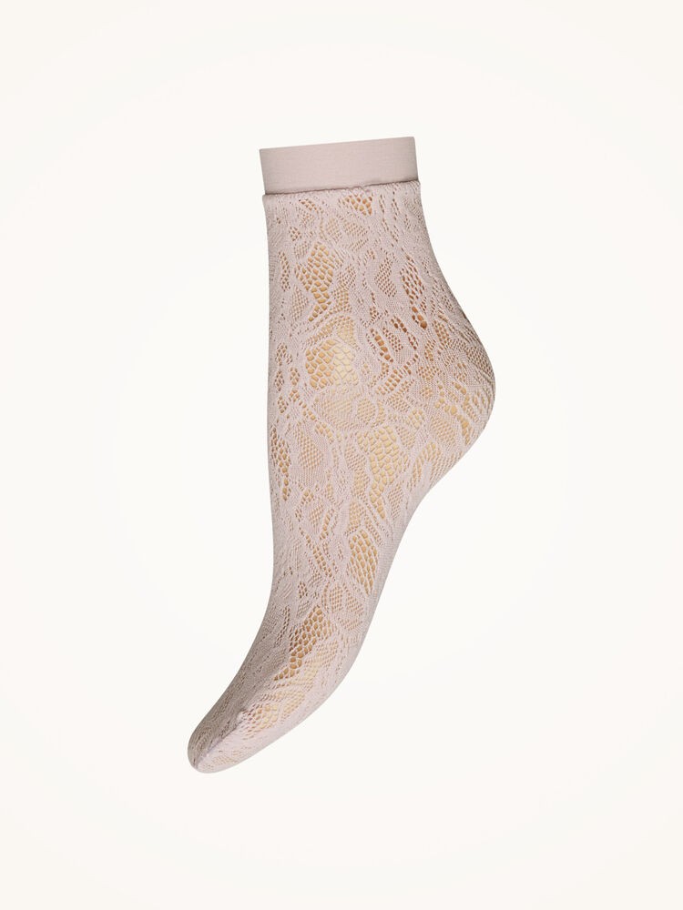 Floral Net Socks