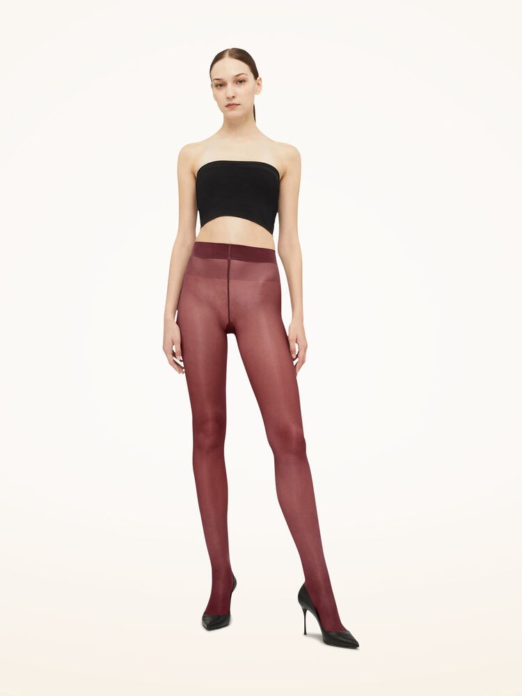 Satin Touch 20 Comfort Tights - Merlot/Bordo