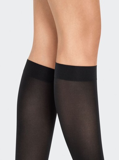 50 DEN NATURAL OP. KNEE-HIGHS