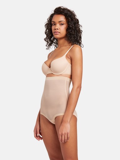 Tulle Control Panty High Waist - Nude/Ten1