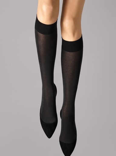 50 DEN NATURAL OP. KNEE-HIGHS