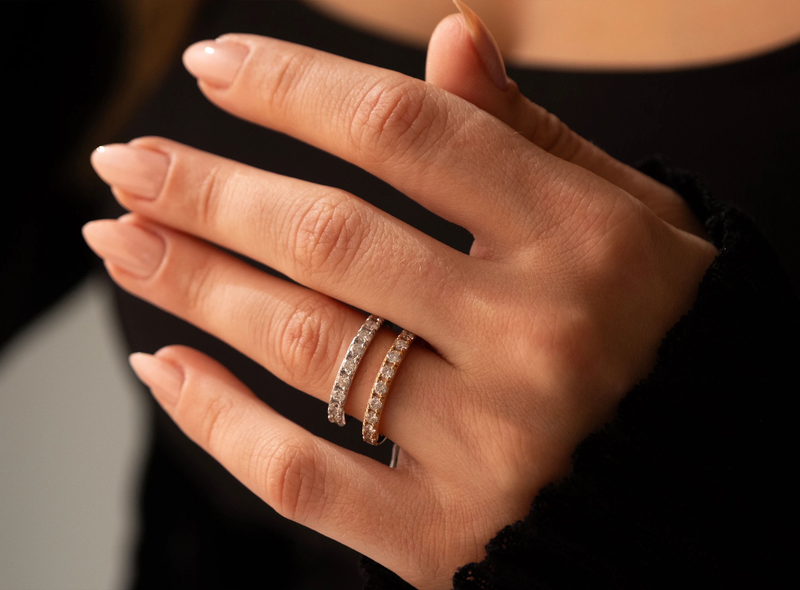 0,50 Ct Yarımtur Pırlanta Yüzük