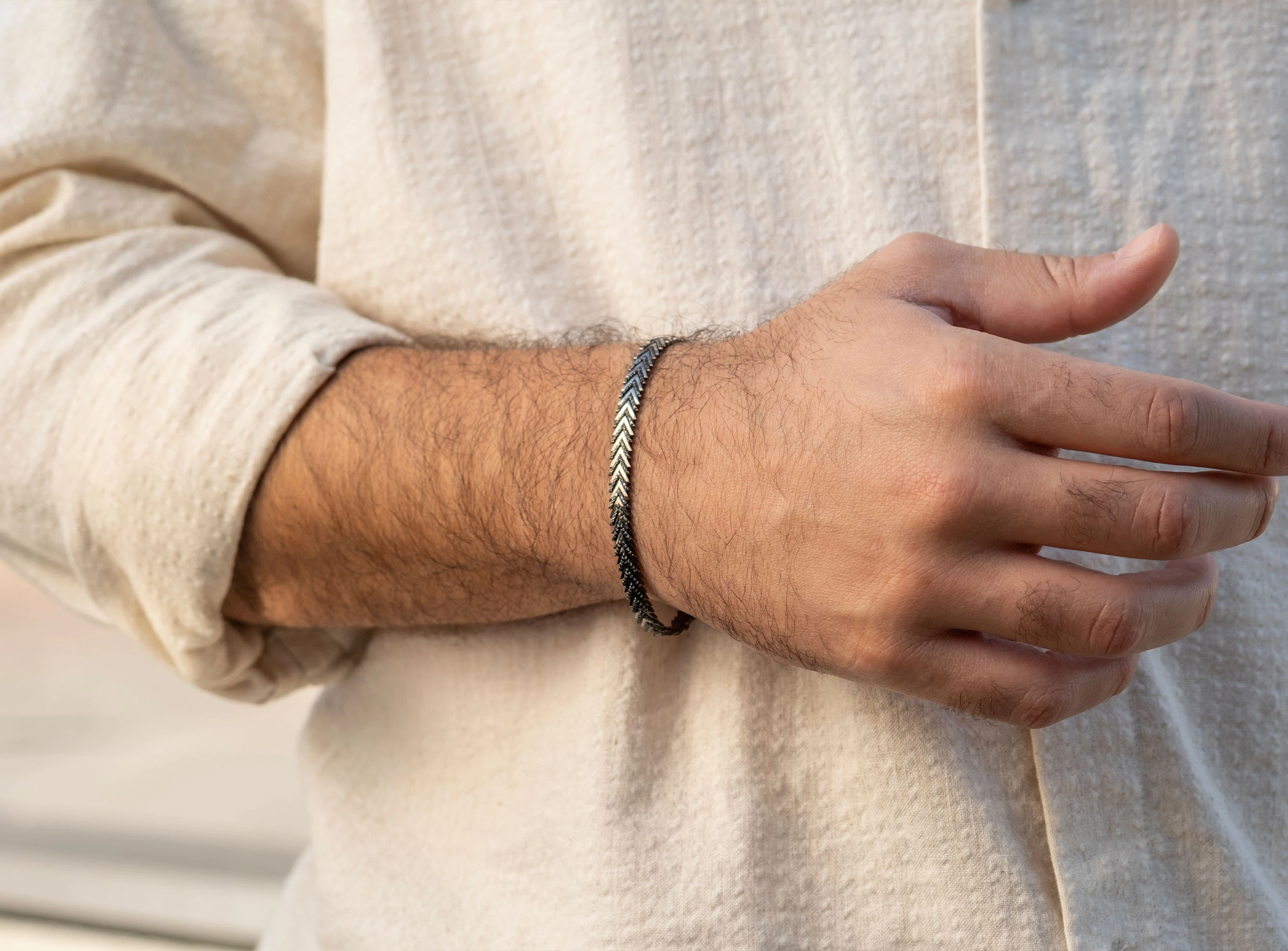 Pırlanta Tasarım Erkek Bileklik