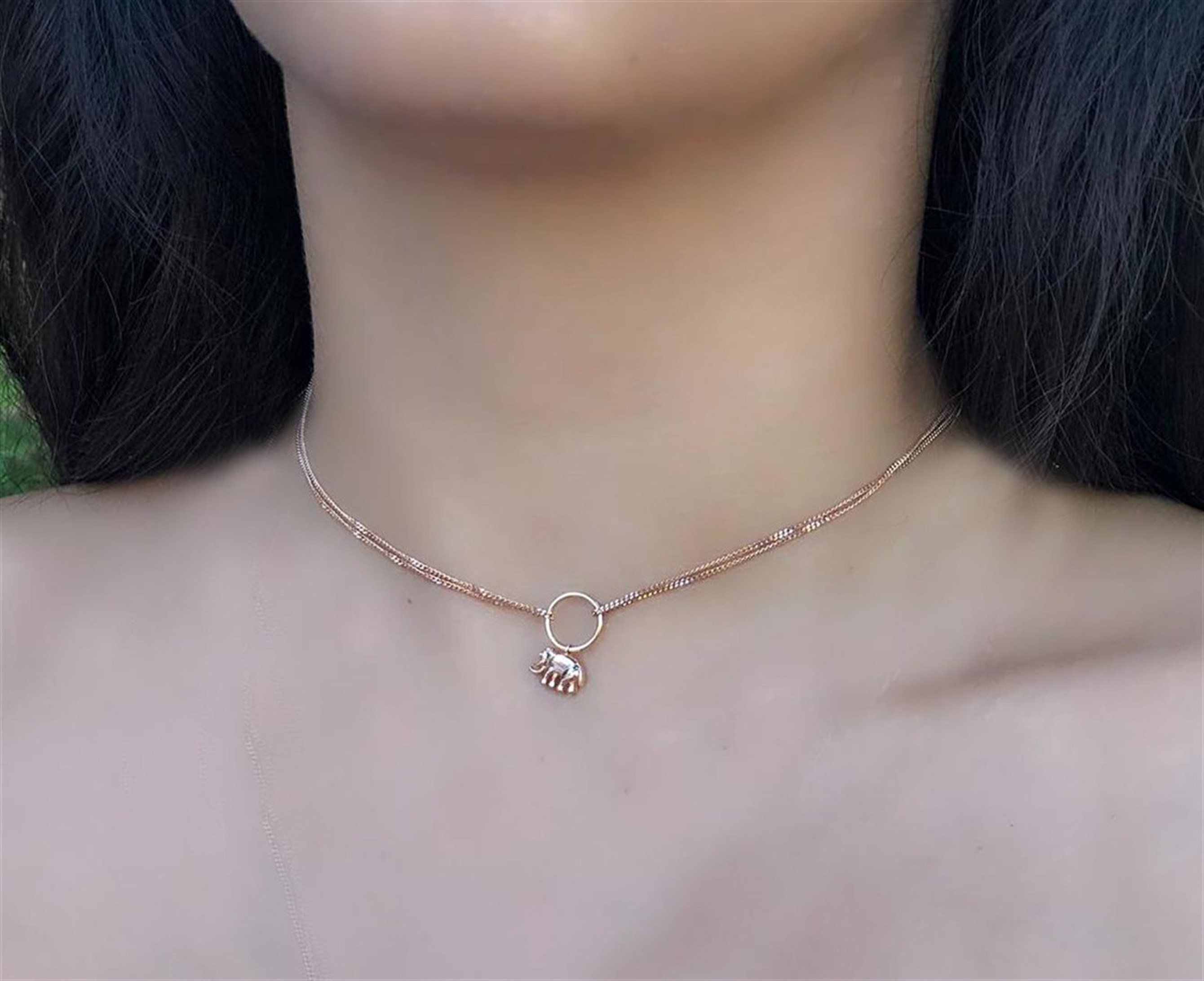 Noachus Choker Fil Kolye