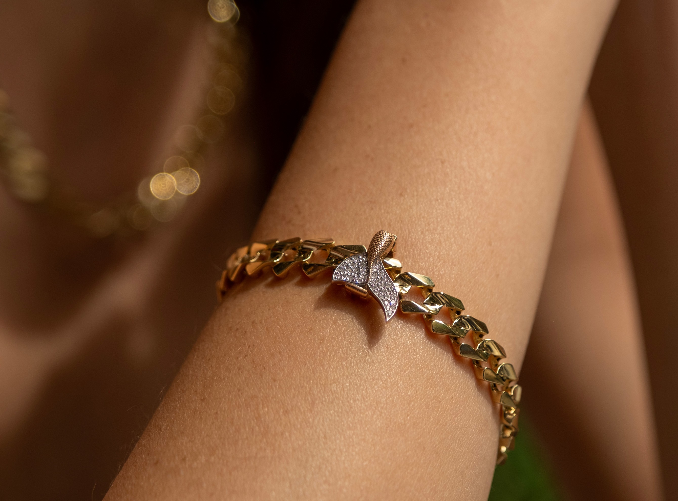 S'CHARM Pırlantalı Kuyruk Charm