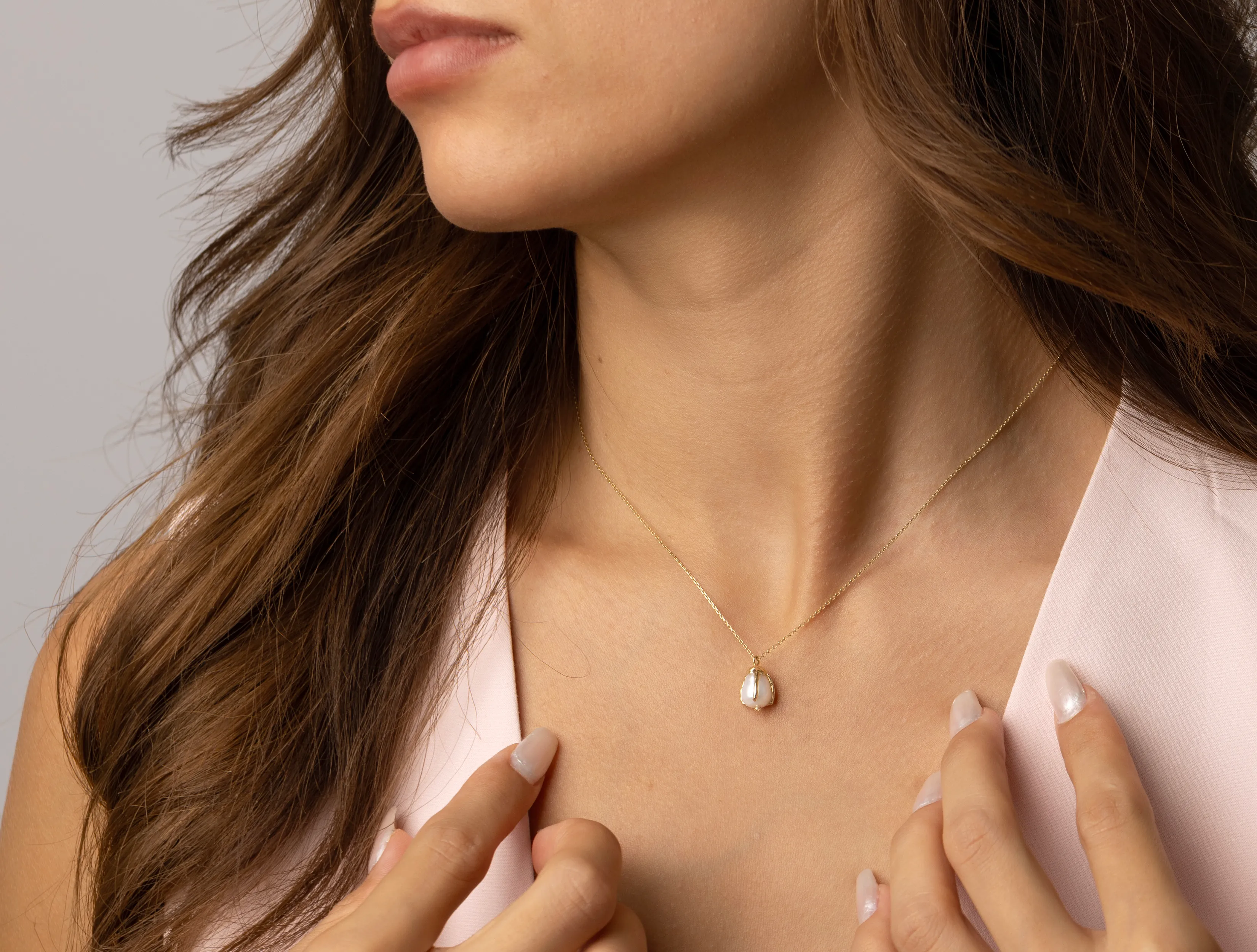 Deep Sea Barok İnci Kolye