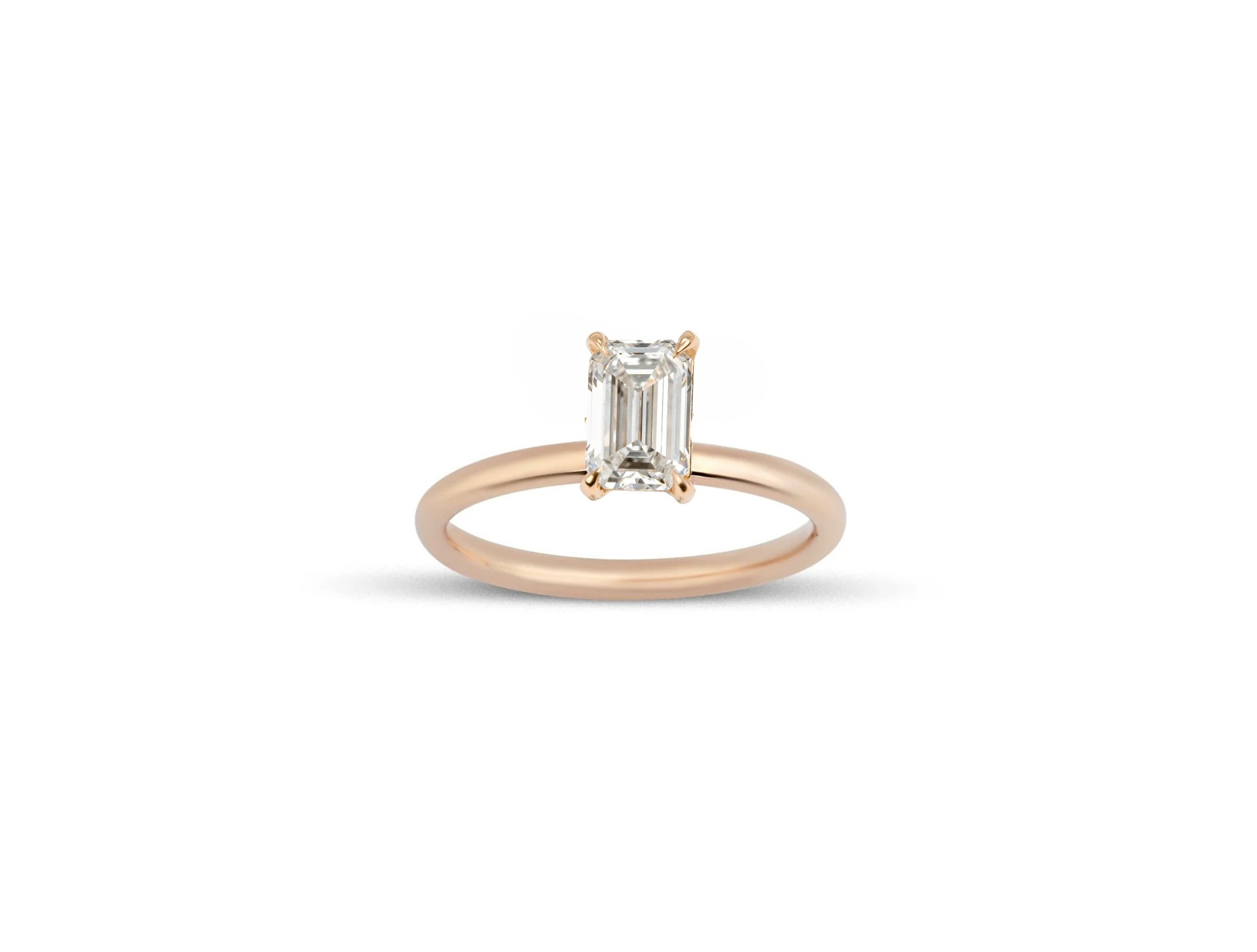Baget Kesim 1,15ct Pırlanta Tektaş