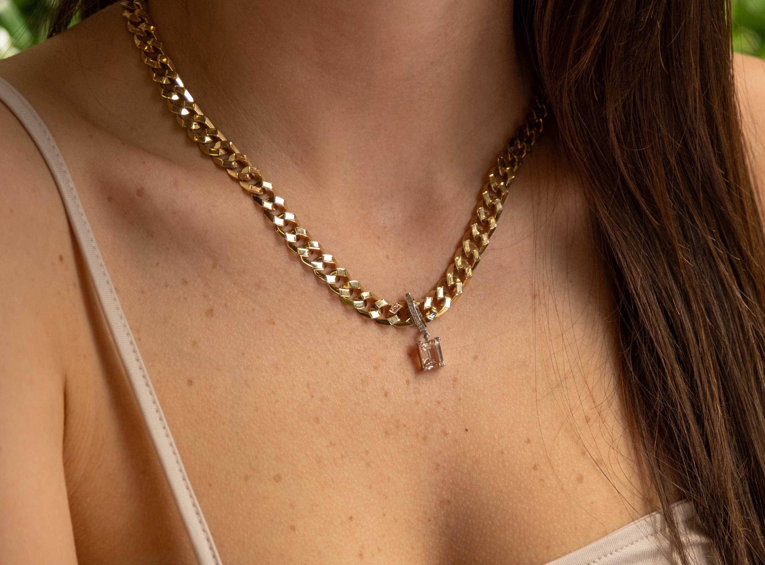 S'CHARM Morganite Pırlantalı Charm