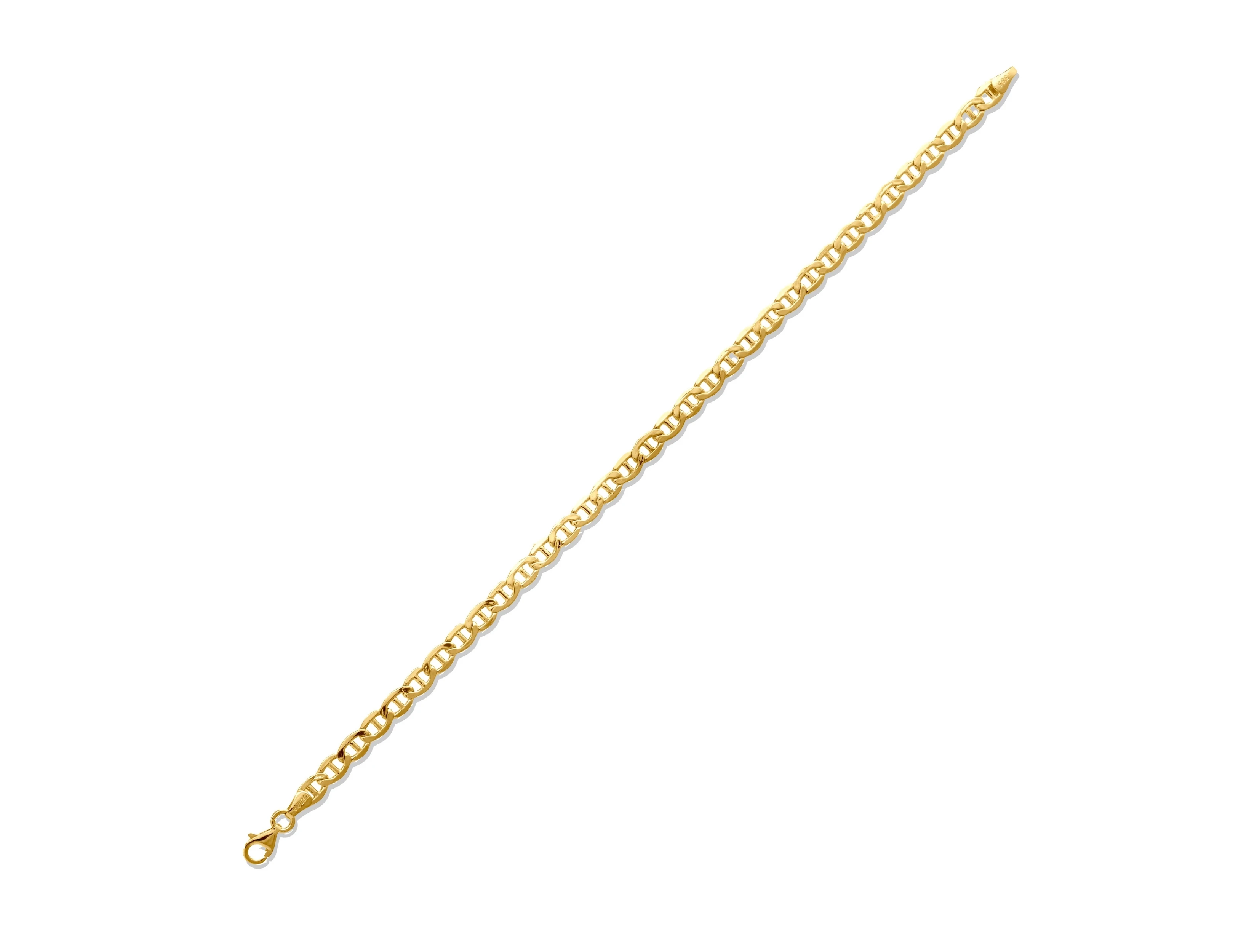 Altın Erkek Figaro Zincir Bileklik