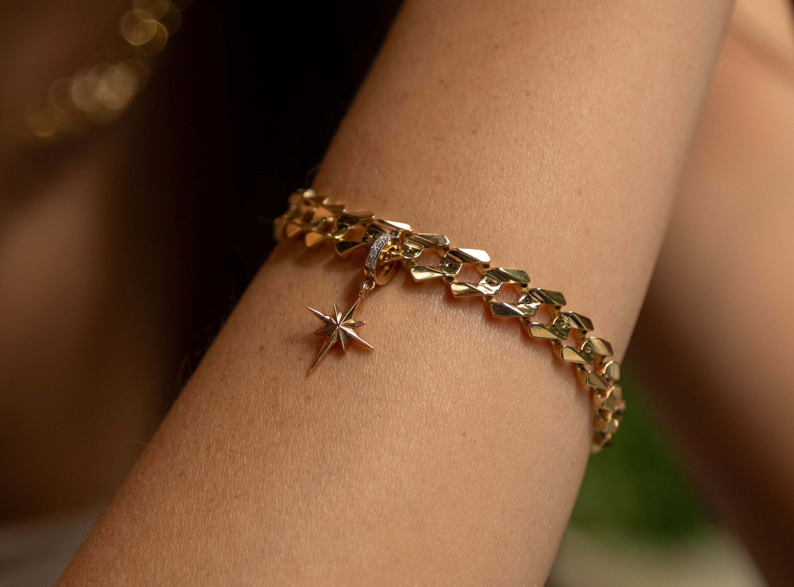 S'CHARM Kuzey Yıldızı Pırlantalı Charm