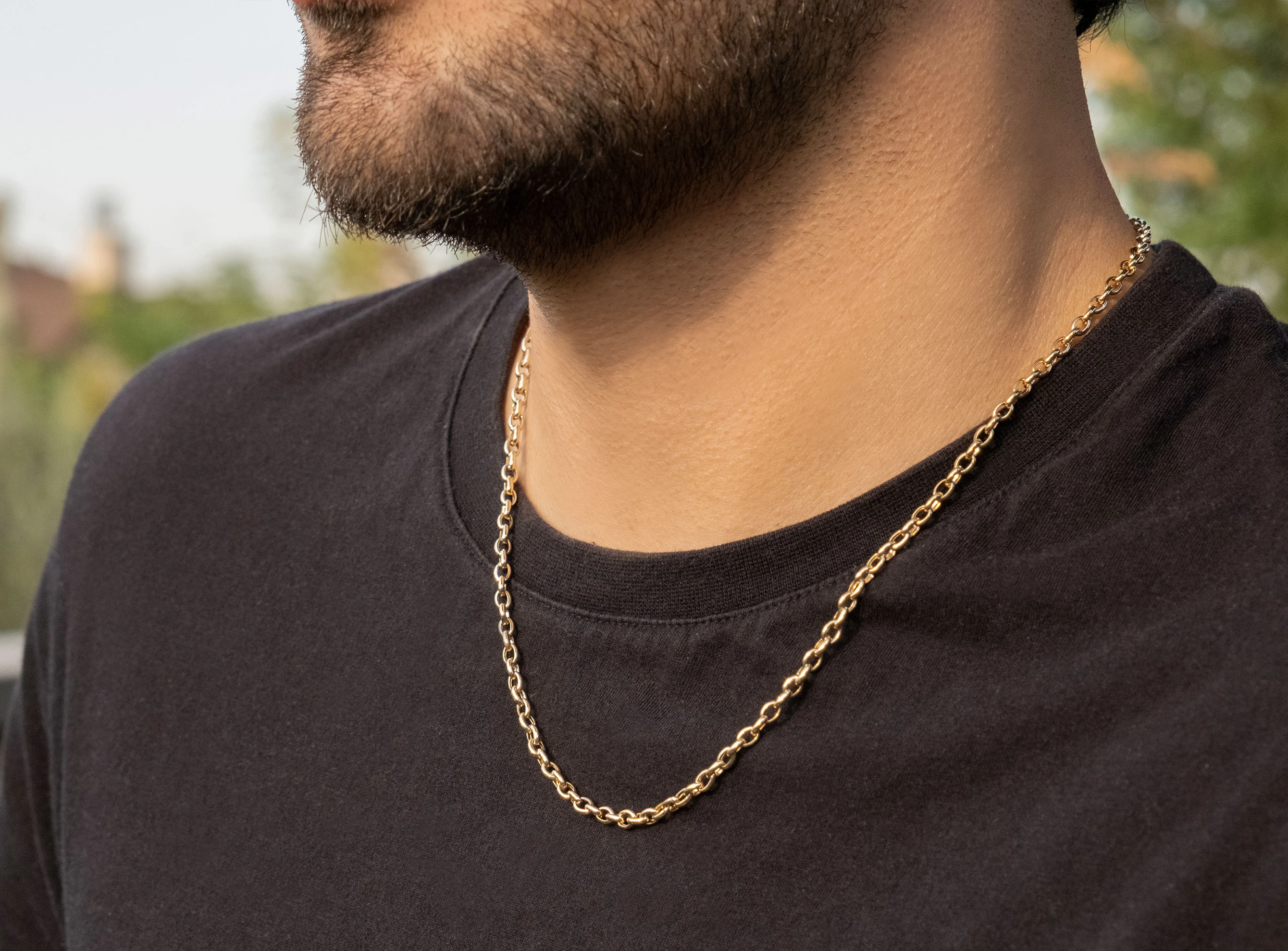 Altın Bombe Zincir Kolye