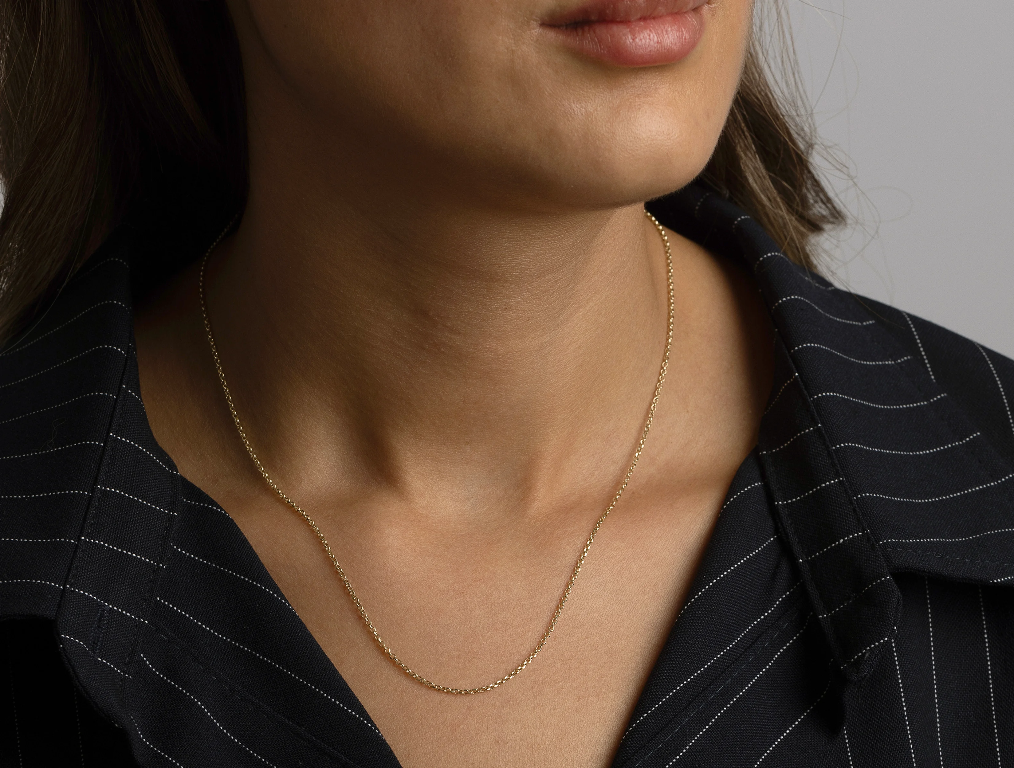 Altın Unisex Zincir