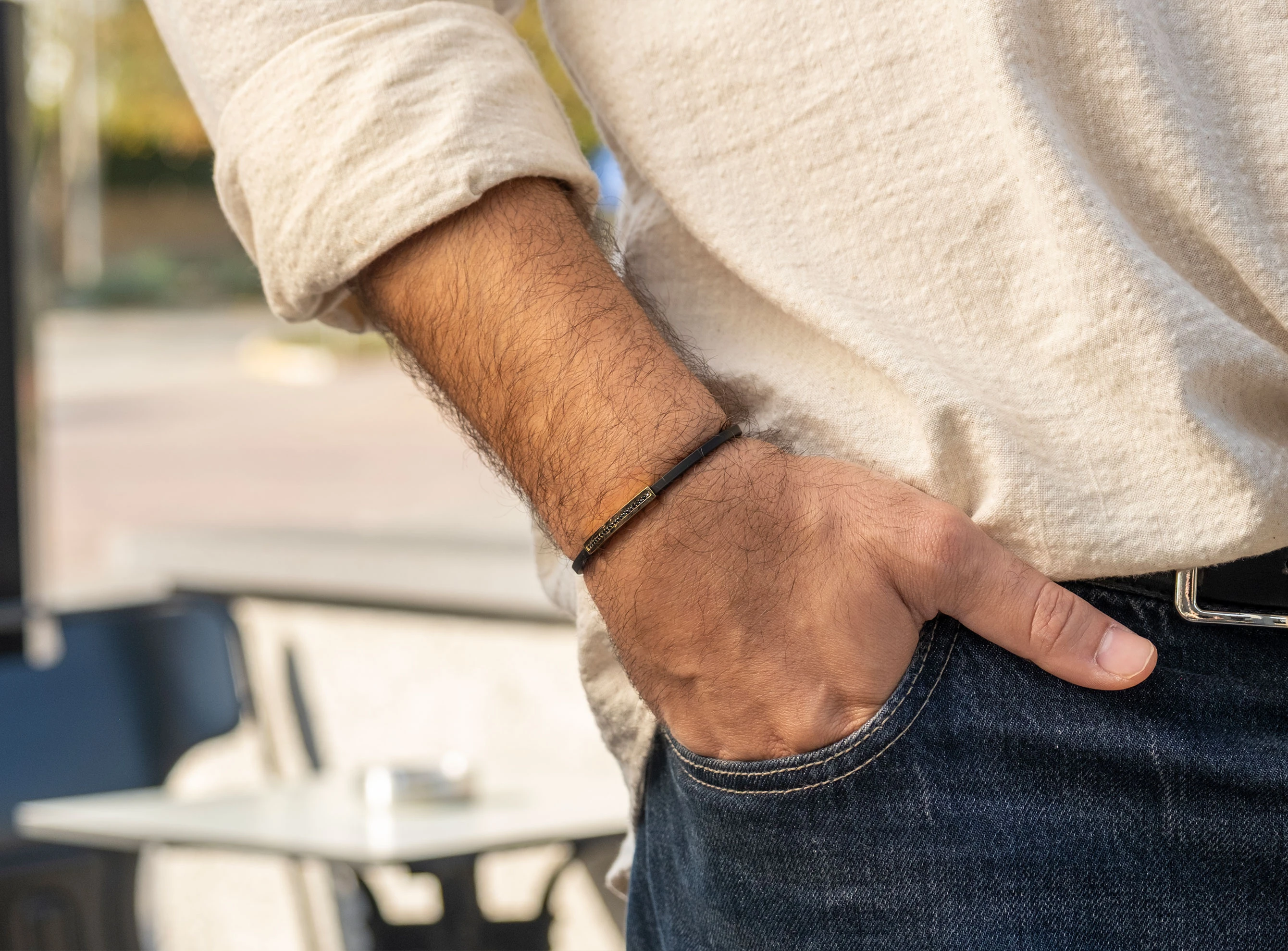 ALTIN ERKEK BİLEKLİĞİ