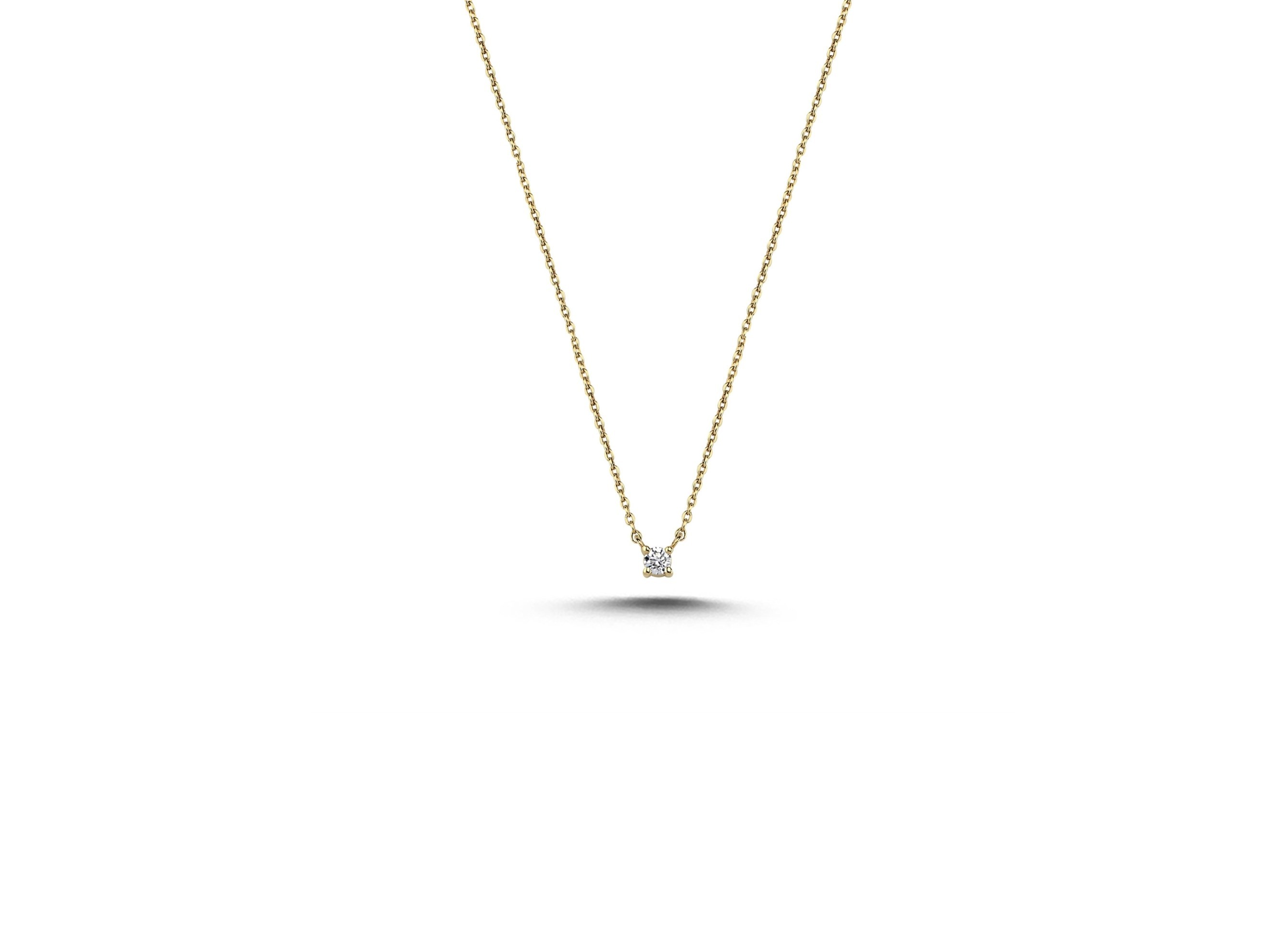 0.03 Ct. Minimal Pırlanta Kolye