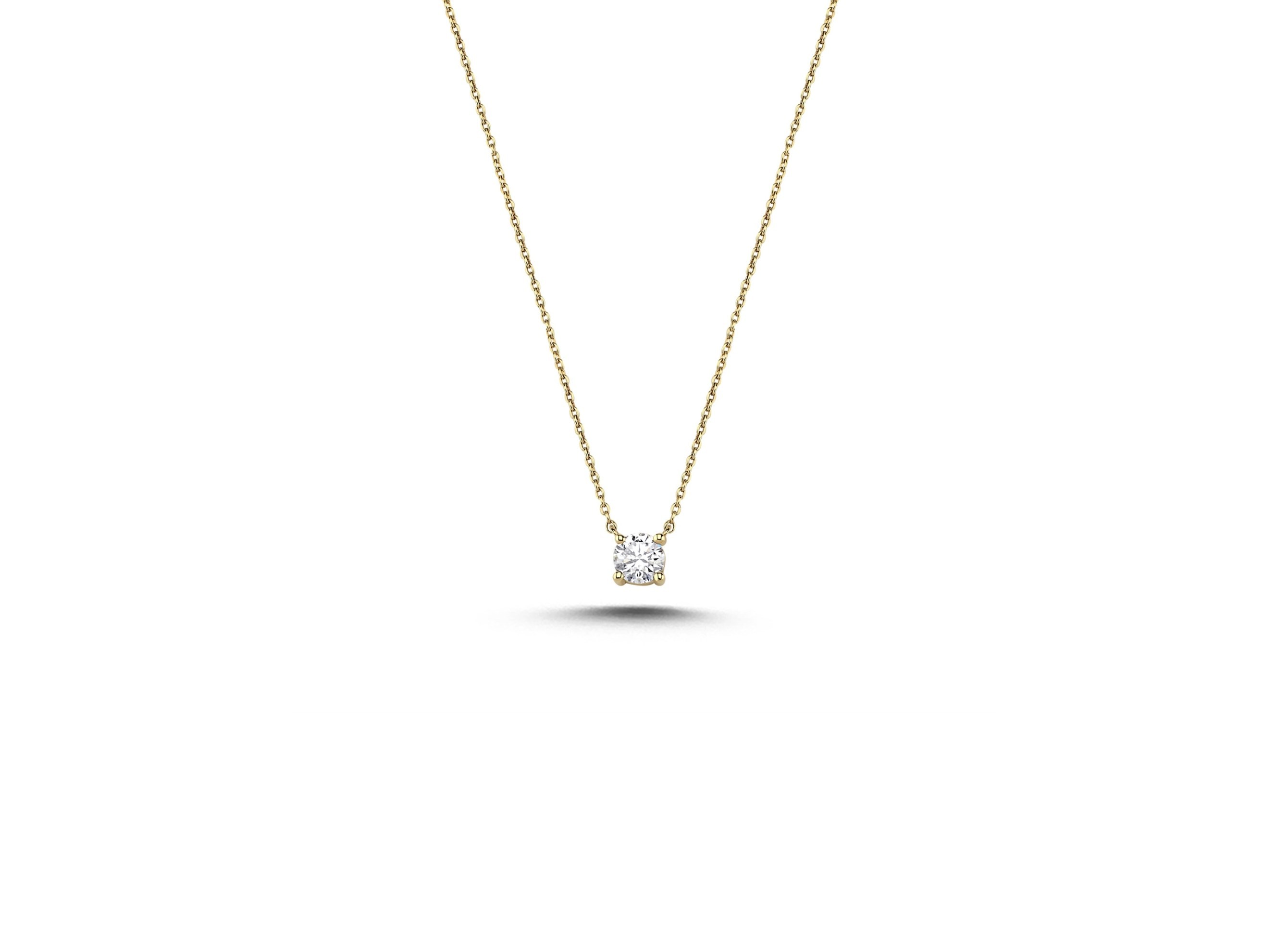 0.20 Ct. Minimal Pırlanta Kolye