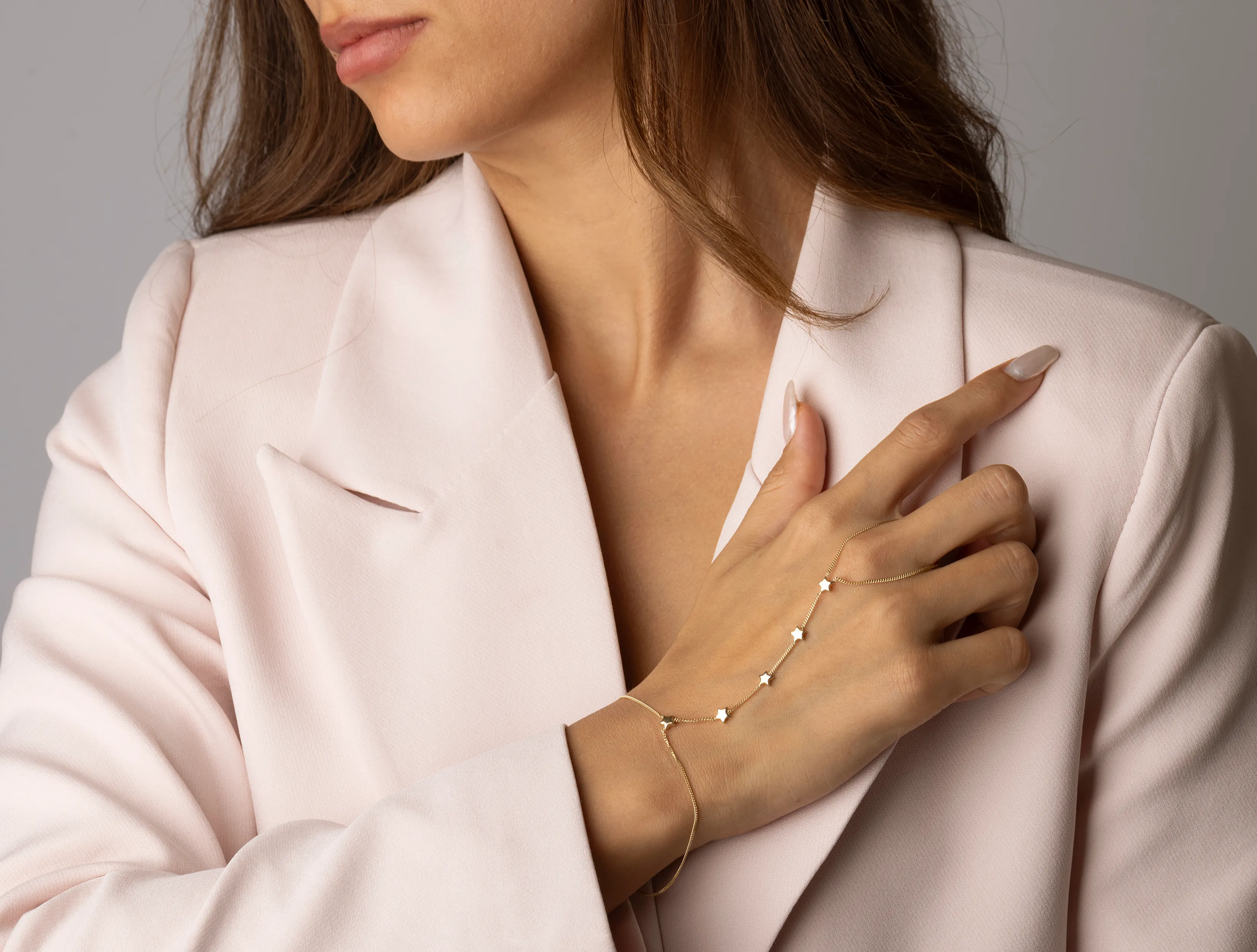 Altın Yıldız Şahmeran Bileklik