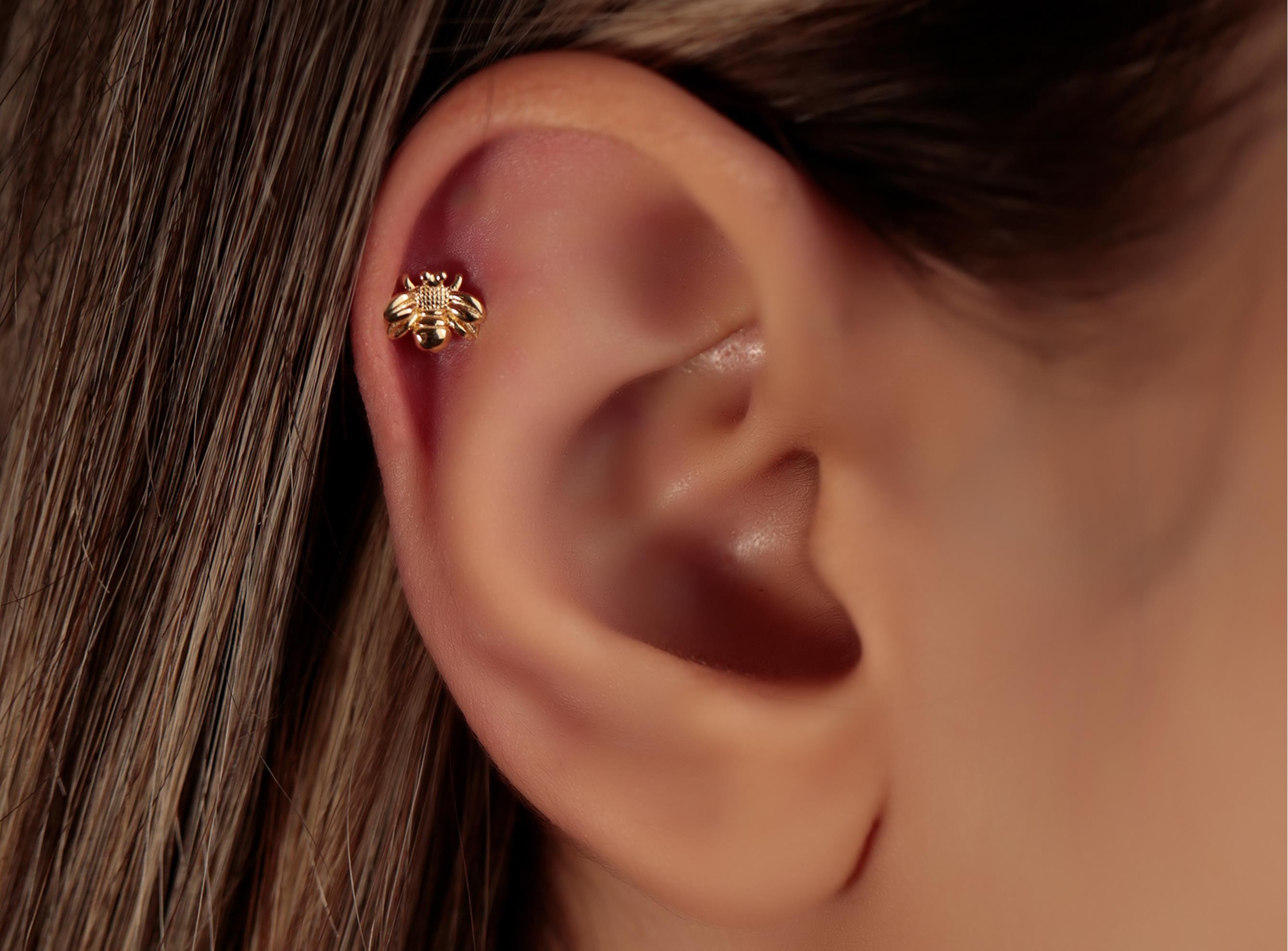 Arı Piercing-Tragus