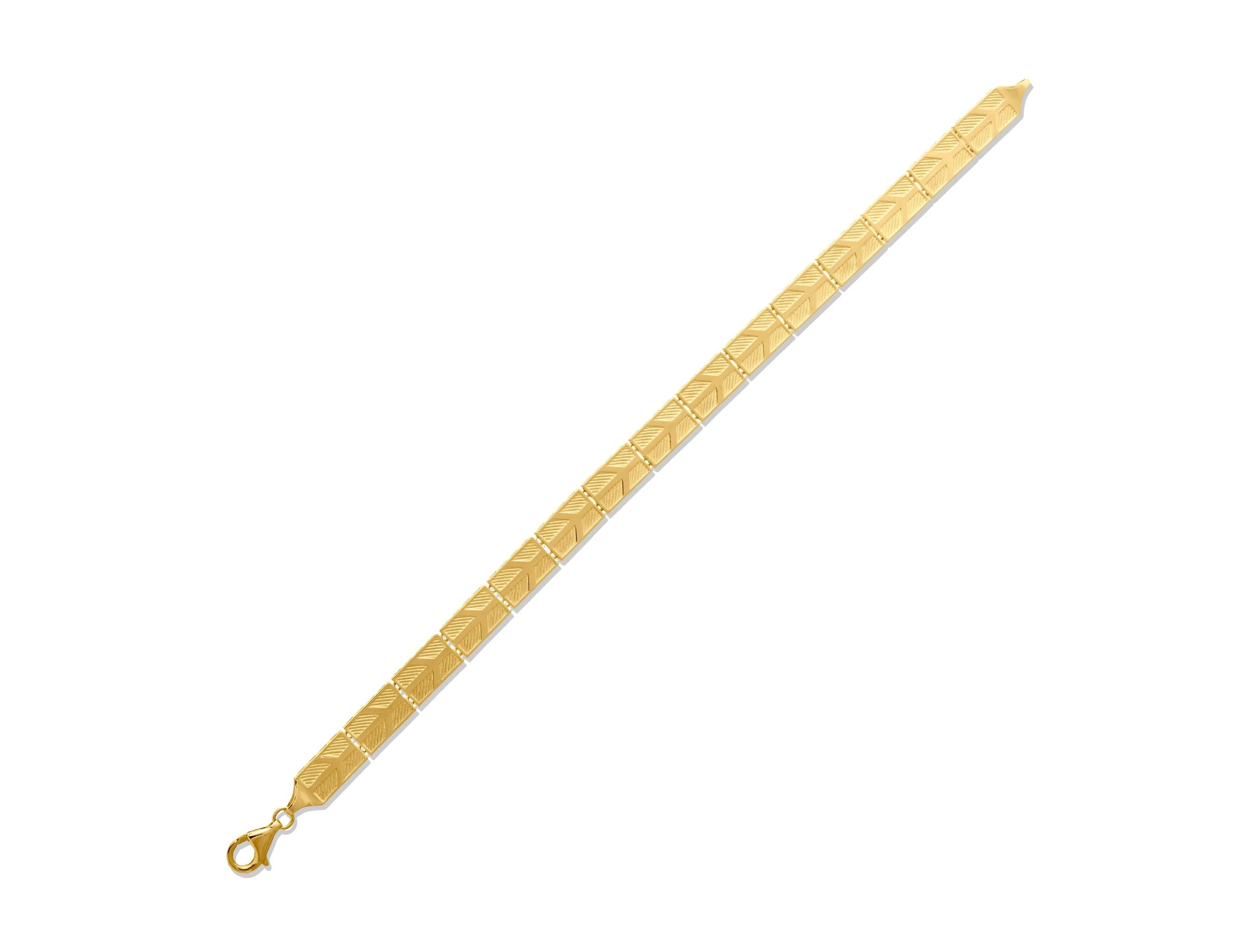 Altın Unisex Kalemli Bileklik