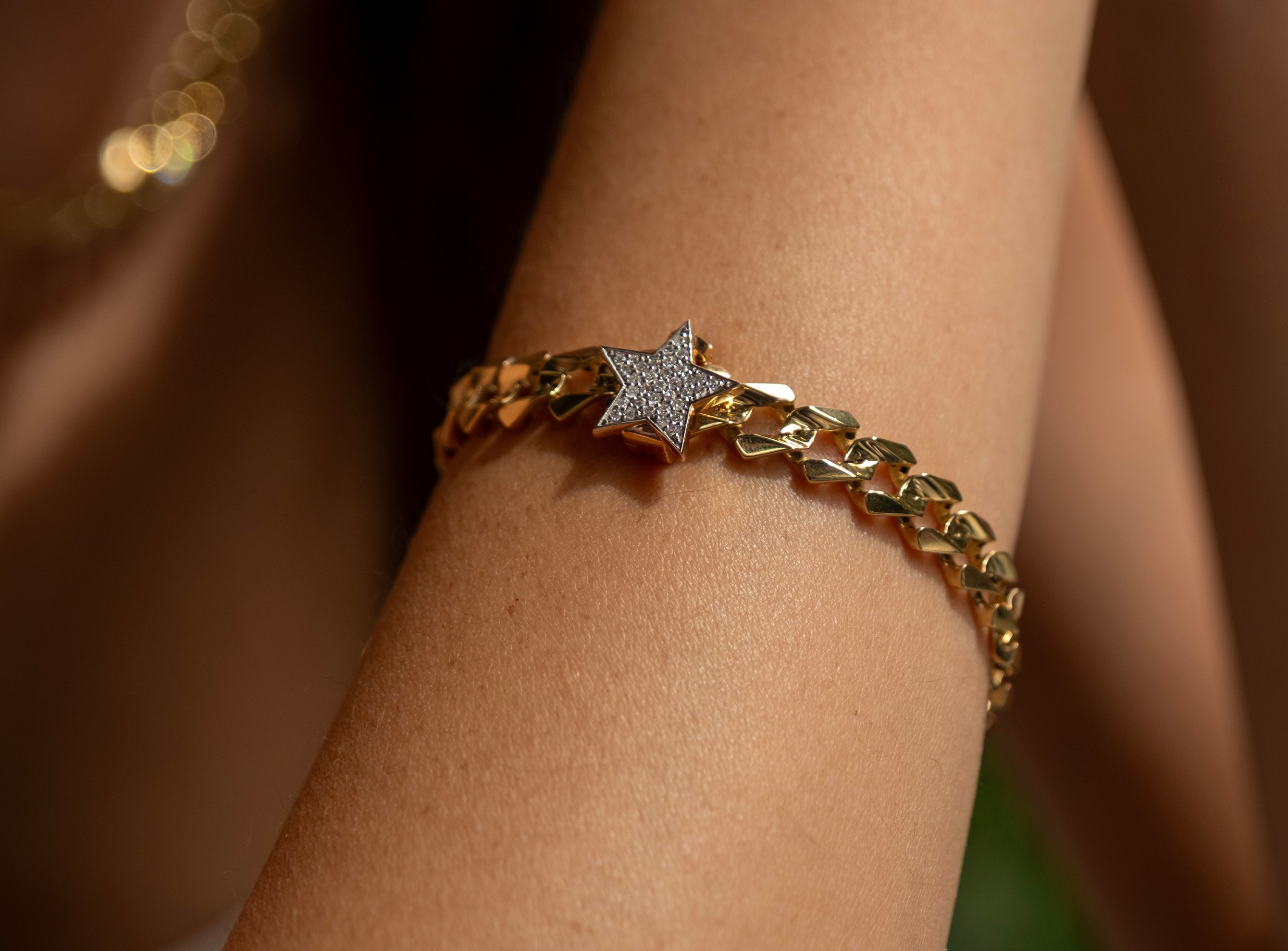 S'CHARM Pırlantalı Yıldız Charm