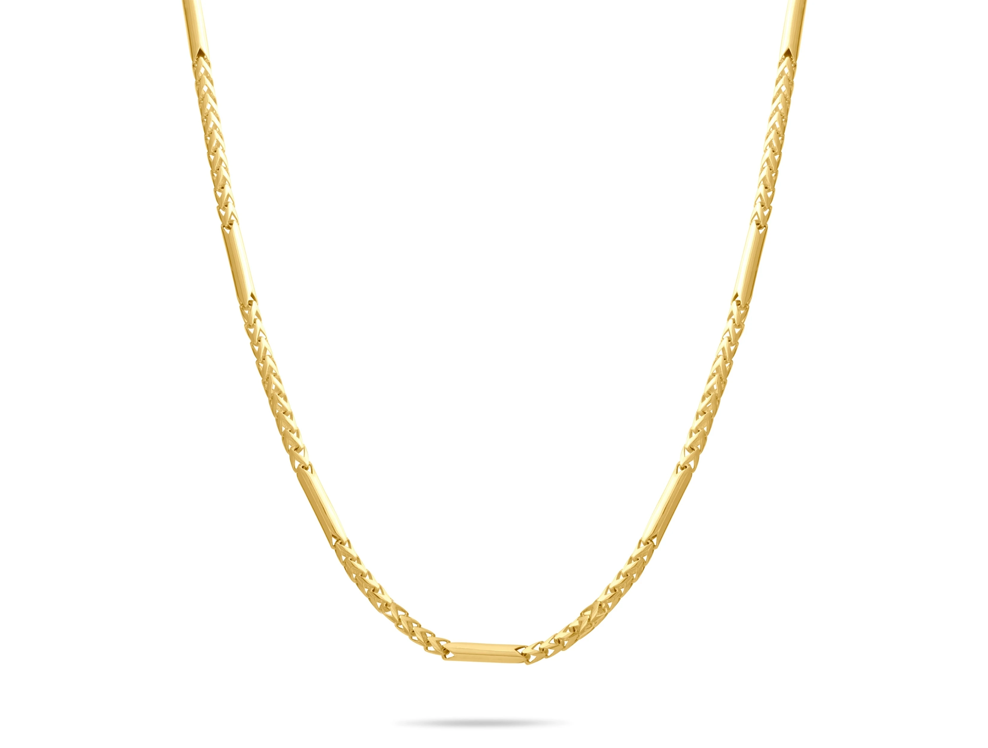 Altın Erkek Tasarım Zincir Kolye