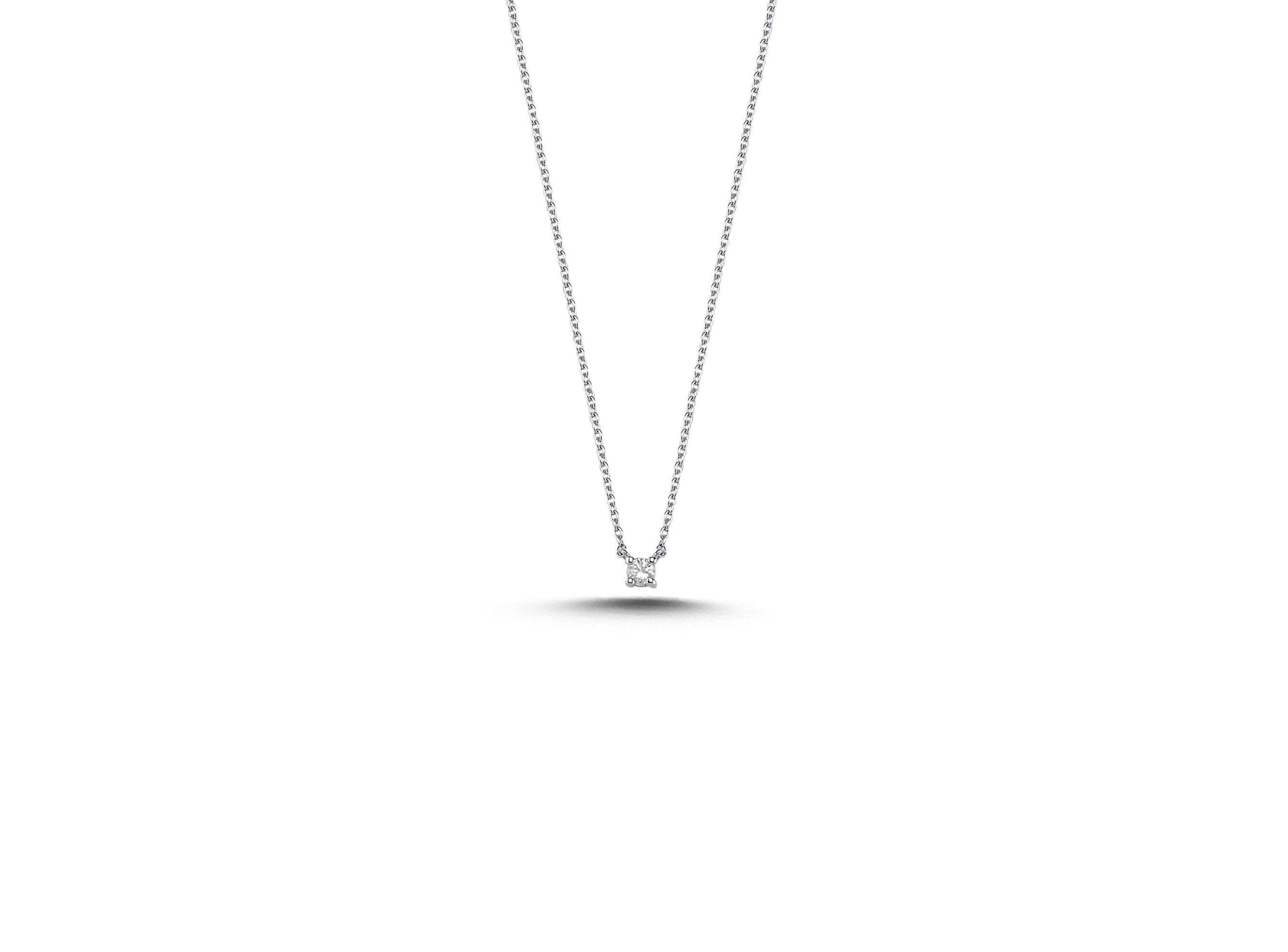 0.03 Ct. Minimal Pırlanta Kolye