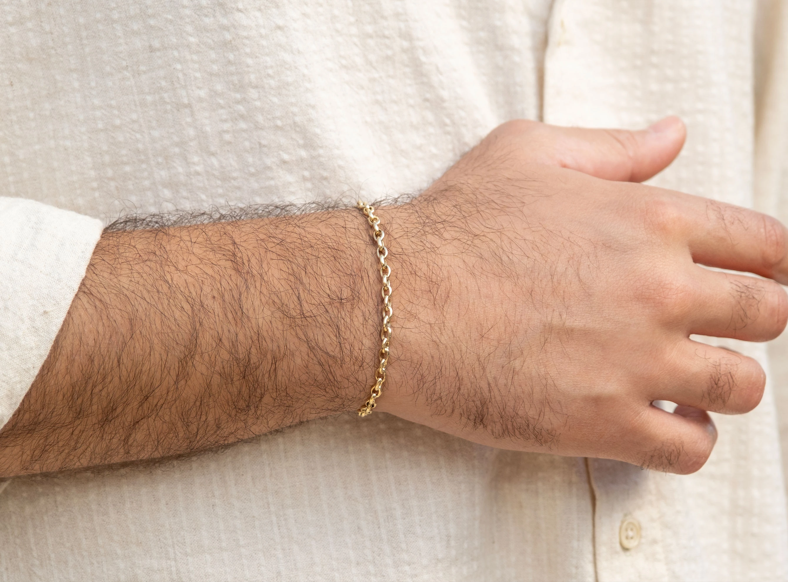 Altın Bombe Zincir Bileklik