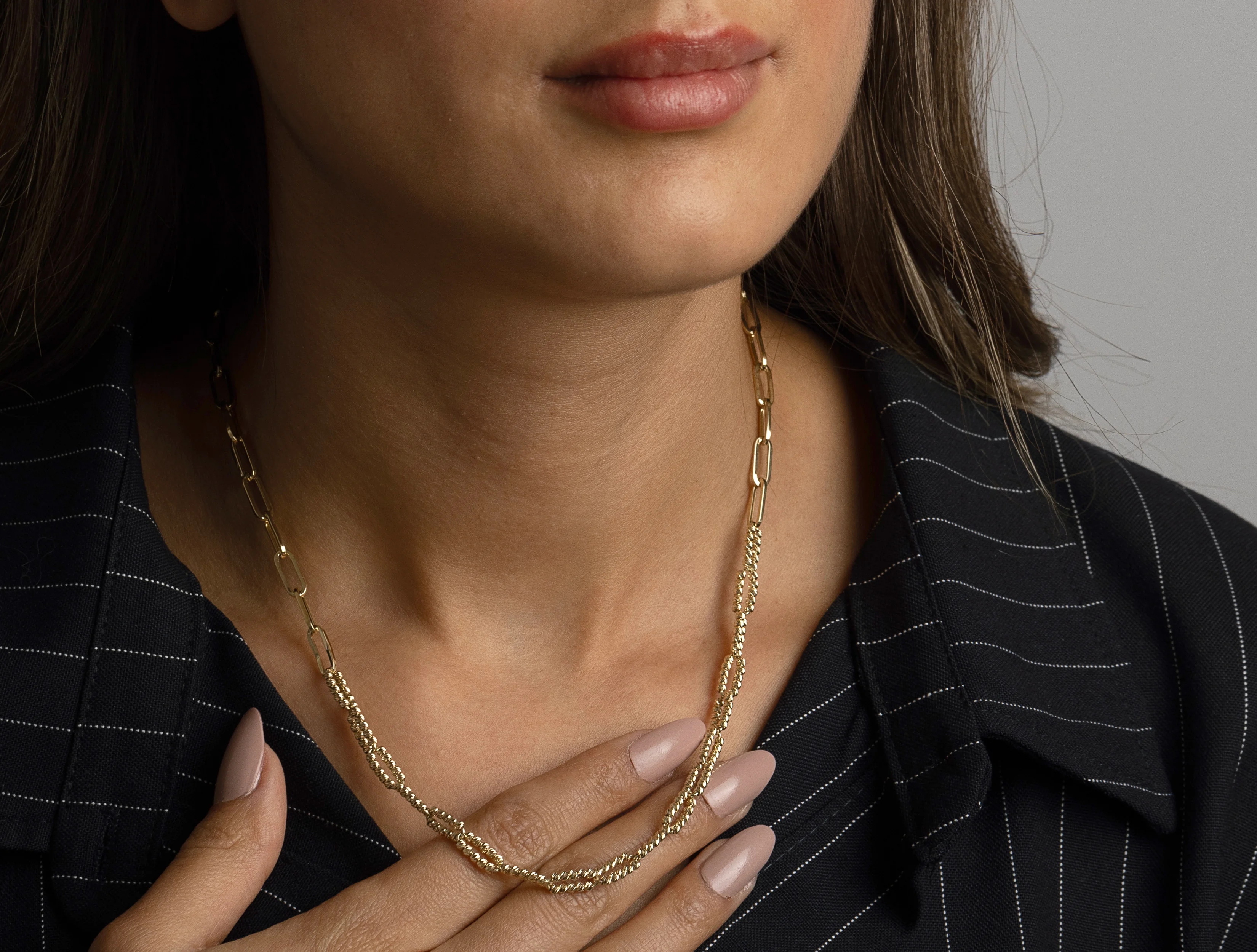 Altın Ataç Dorica Kolye