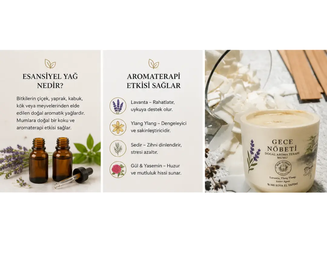 El Yapımı Mumlar Doğa Dostu