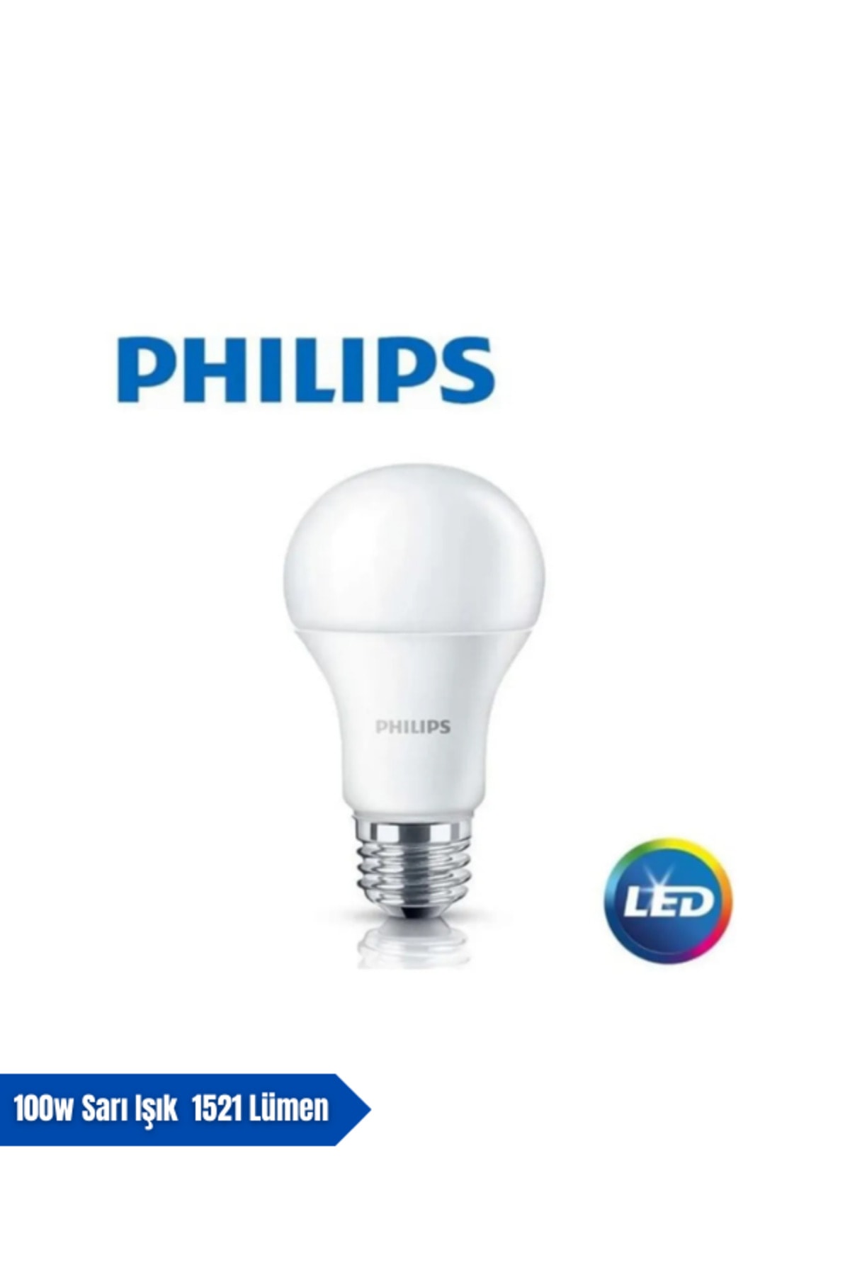 Mycare LED Lamba 13W - 100W 2700K Sarı  Işık  1521 Lümen Yüksek Işık 9 adet