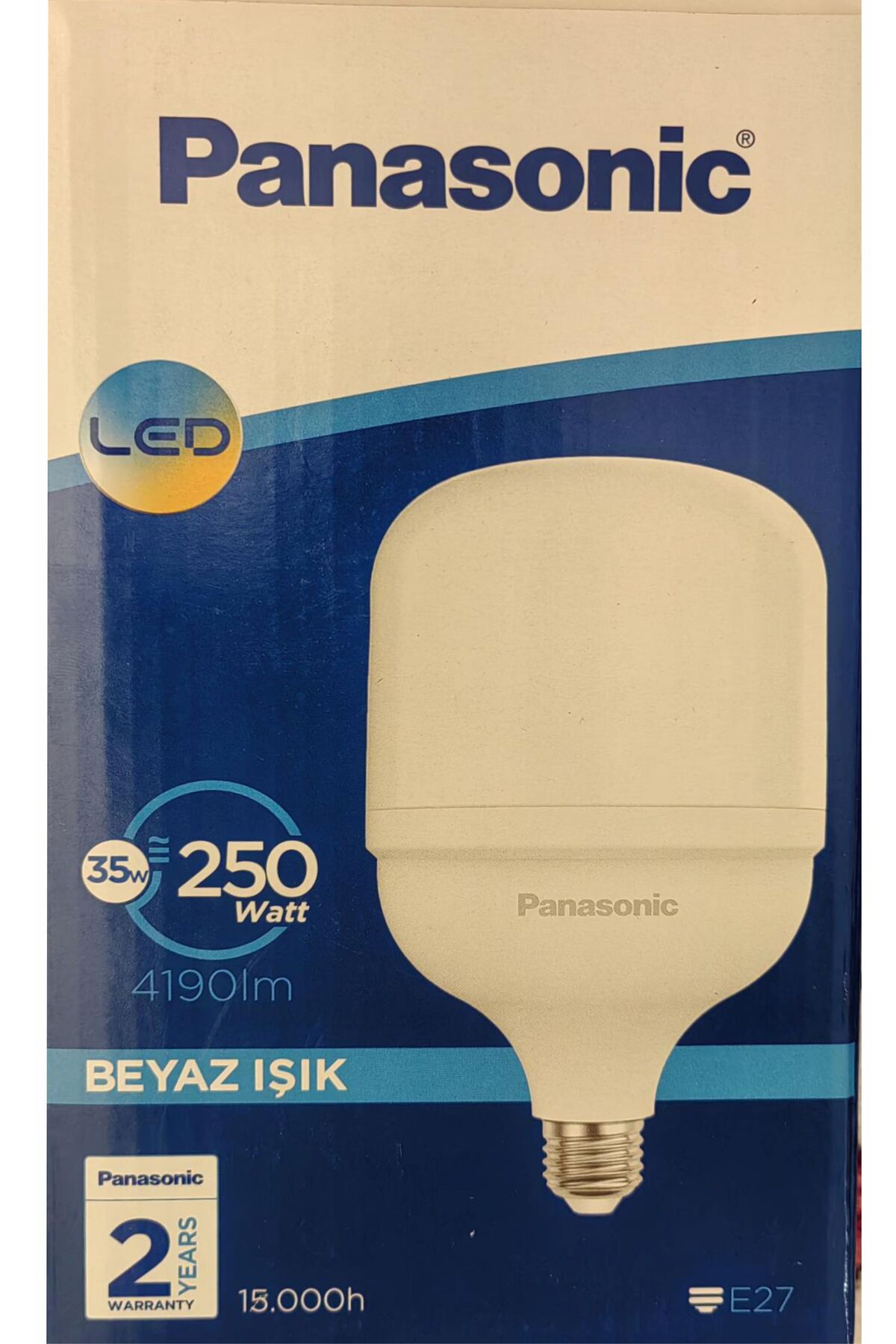 35W 6500K Beyaz Işık Torch LED Ampul (20 cm) – Yüksek Parlaklık