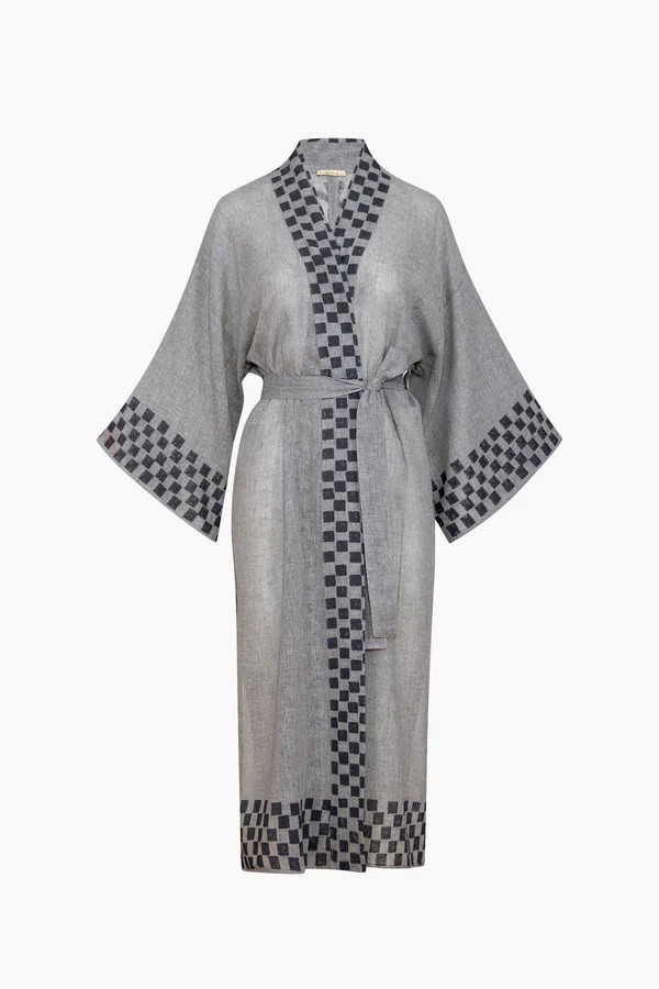 Dama Desenli Kimono