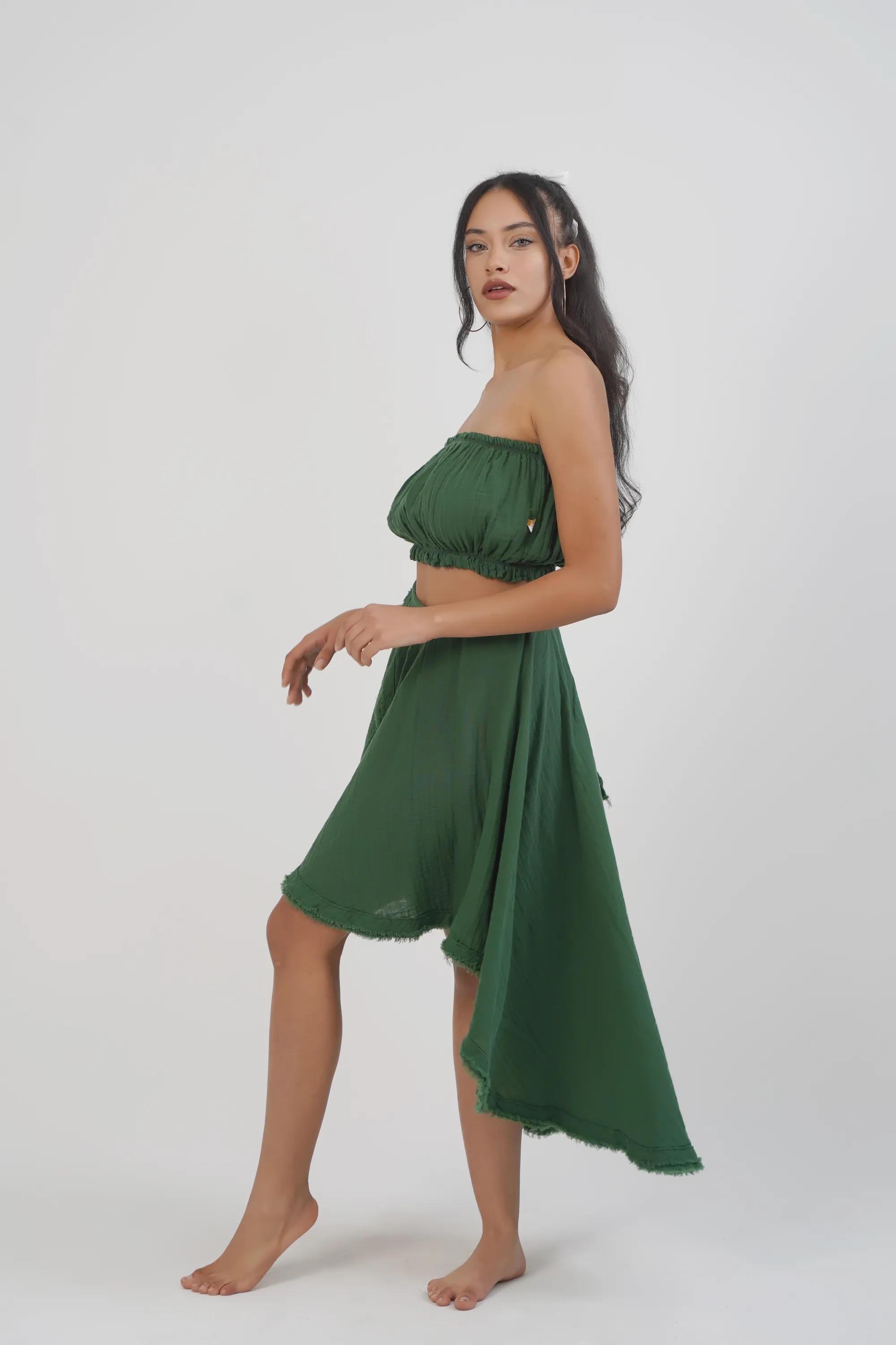 Crop / Koyu Yeşil