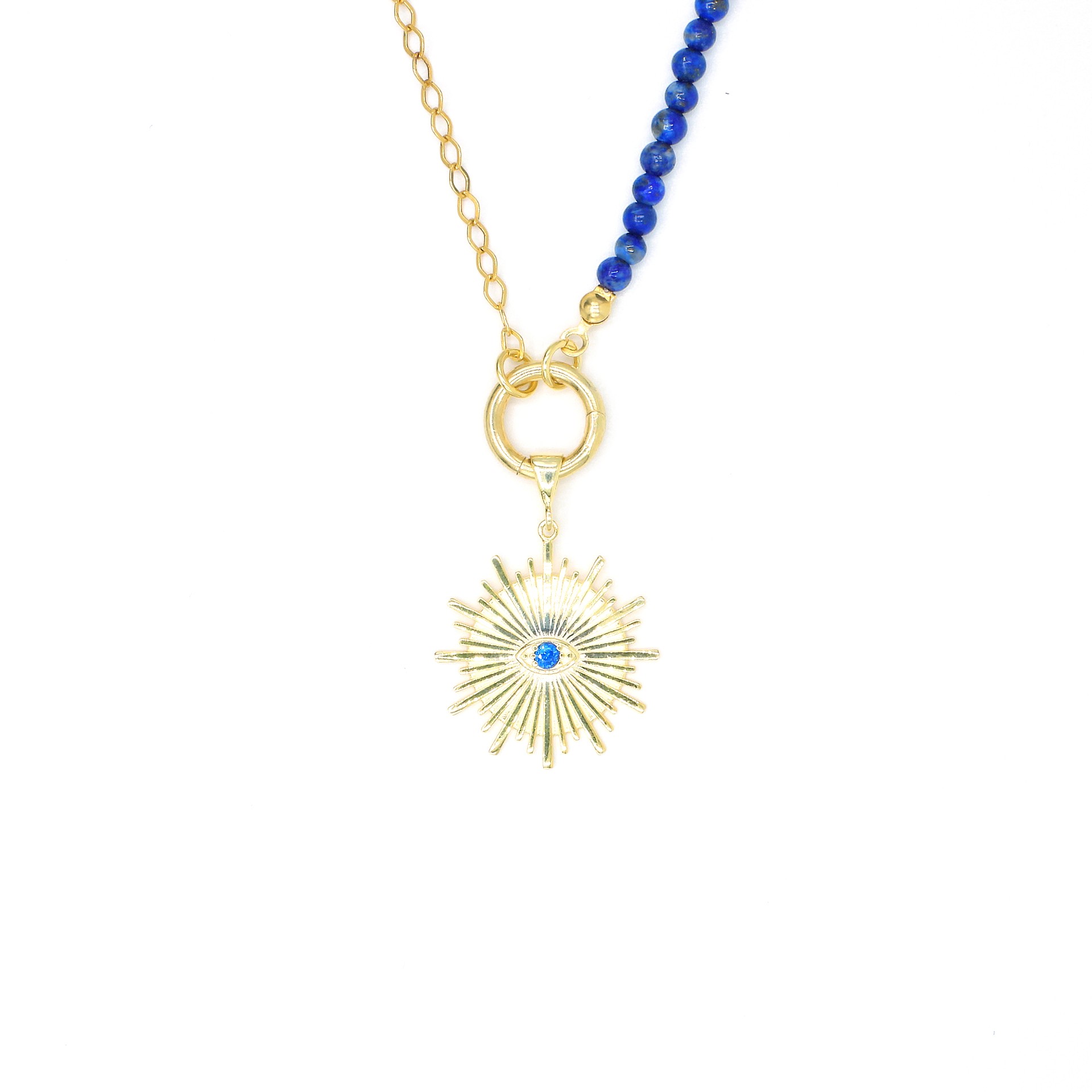 Bodrum Güneşi Kolye - Lapis