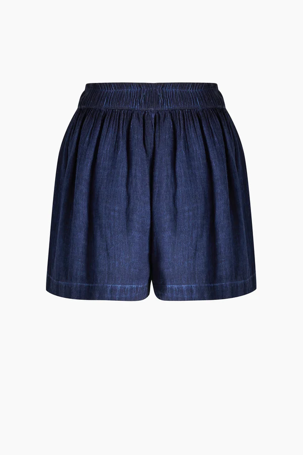 Keten Navy Şort