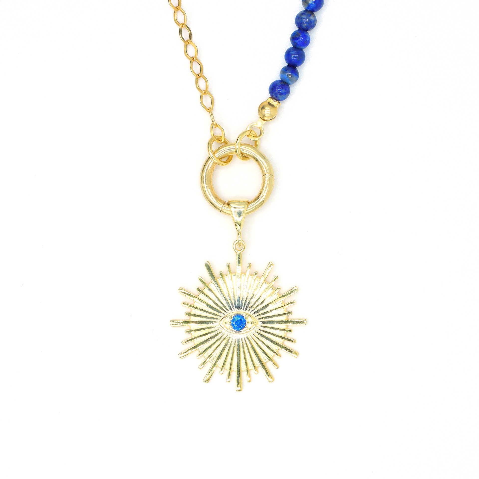 Bodrum Güneşi Kolye - Lapis