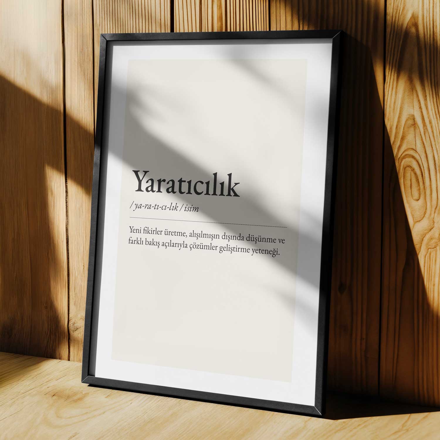Tipografi Poster - Yaratıcılık