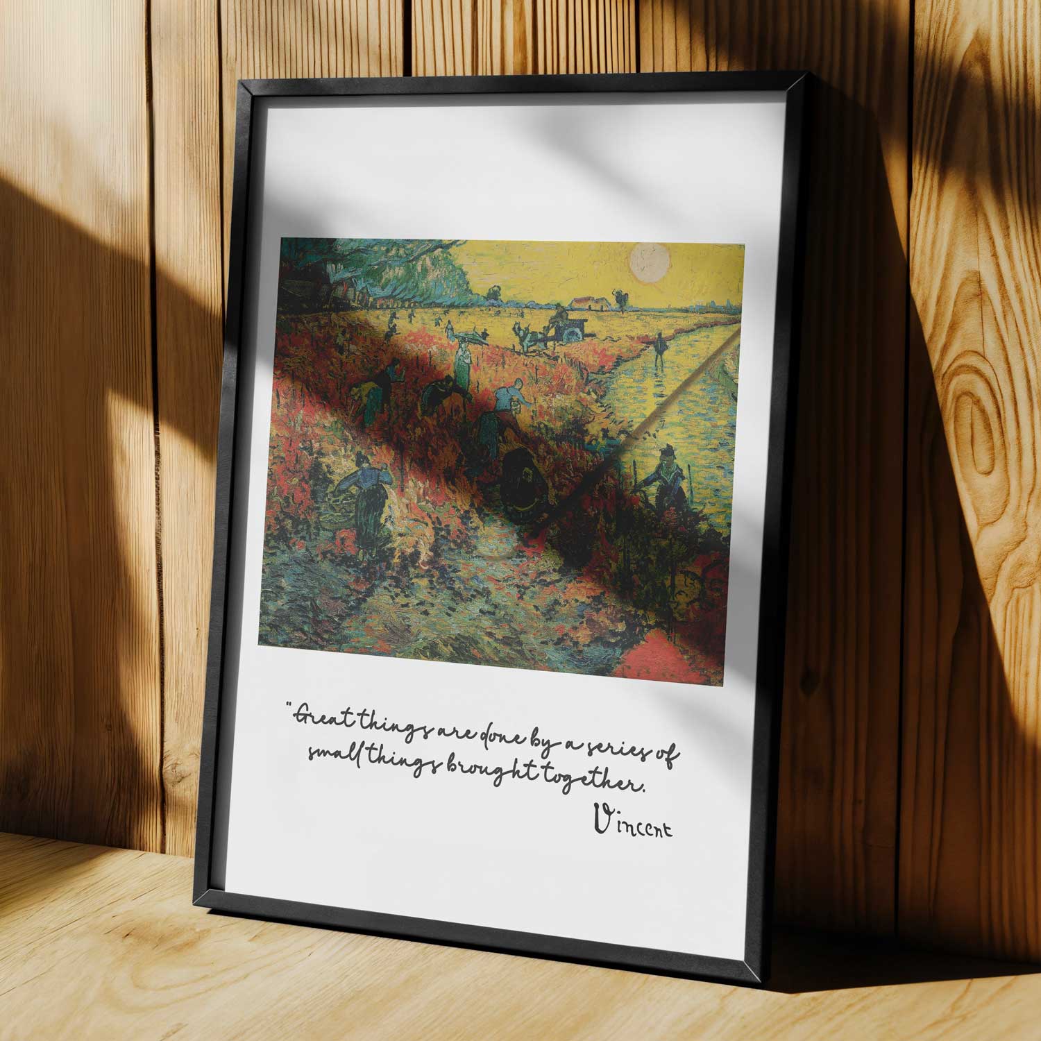 The Red Vineyard - Van Gogh