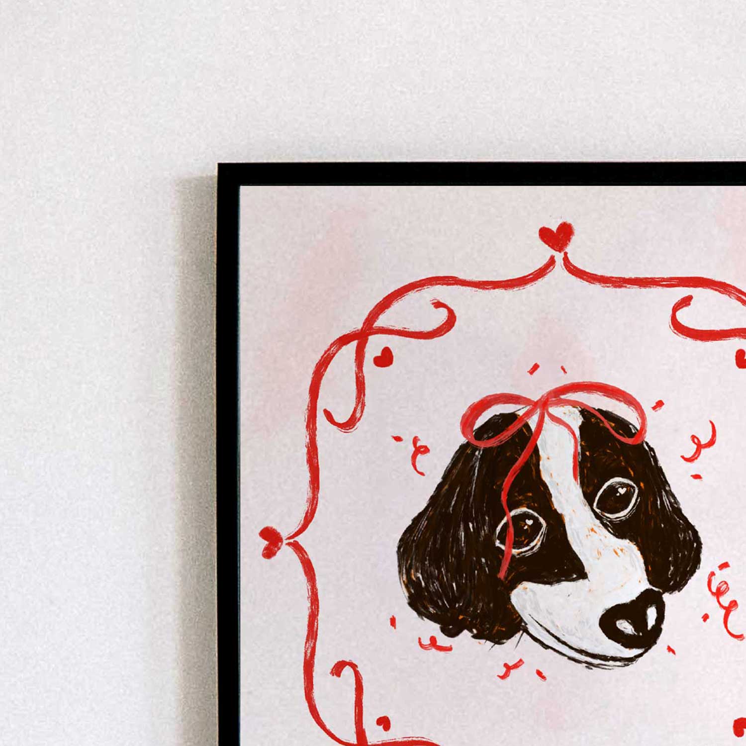 Köpek Poster – True Love Koleksiyon Kart Tasarımı