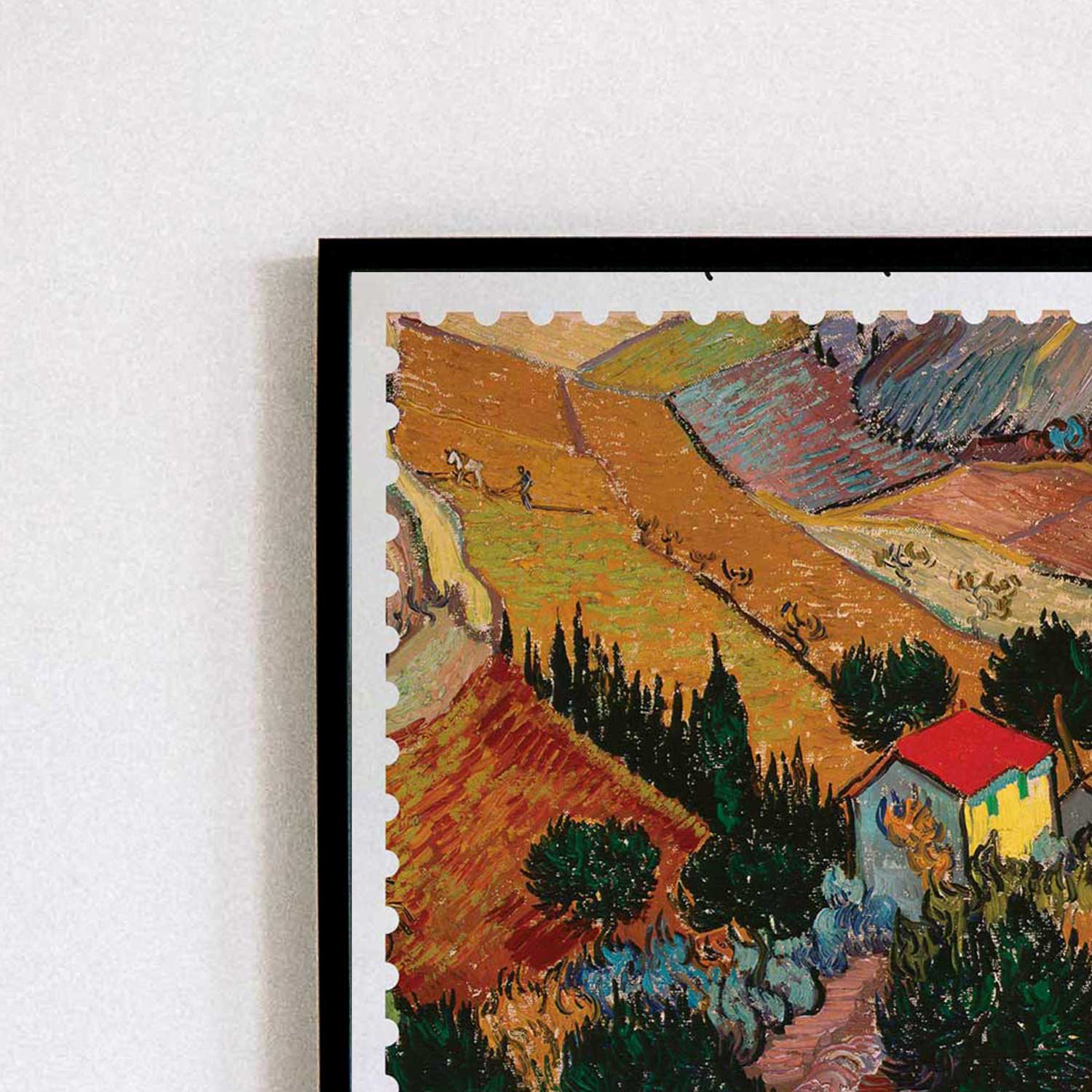 Valley with Ploughman - Van Gogh