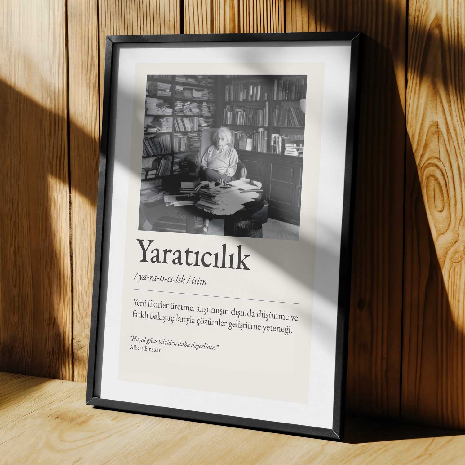 Tipografi Poster - Yaratıcılık - Fotoğraflı