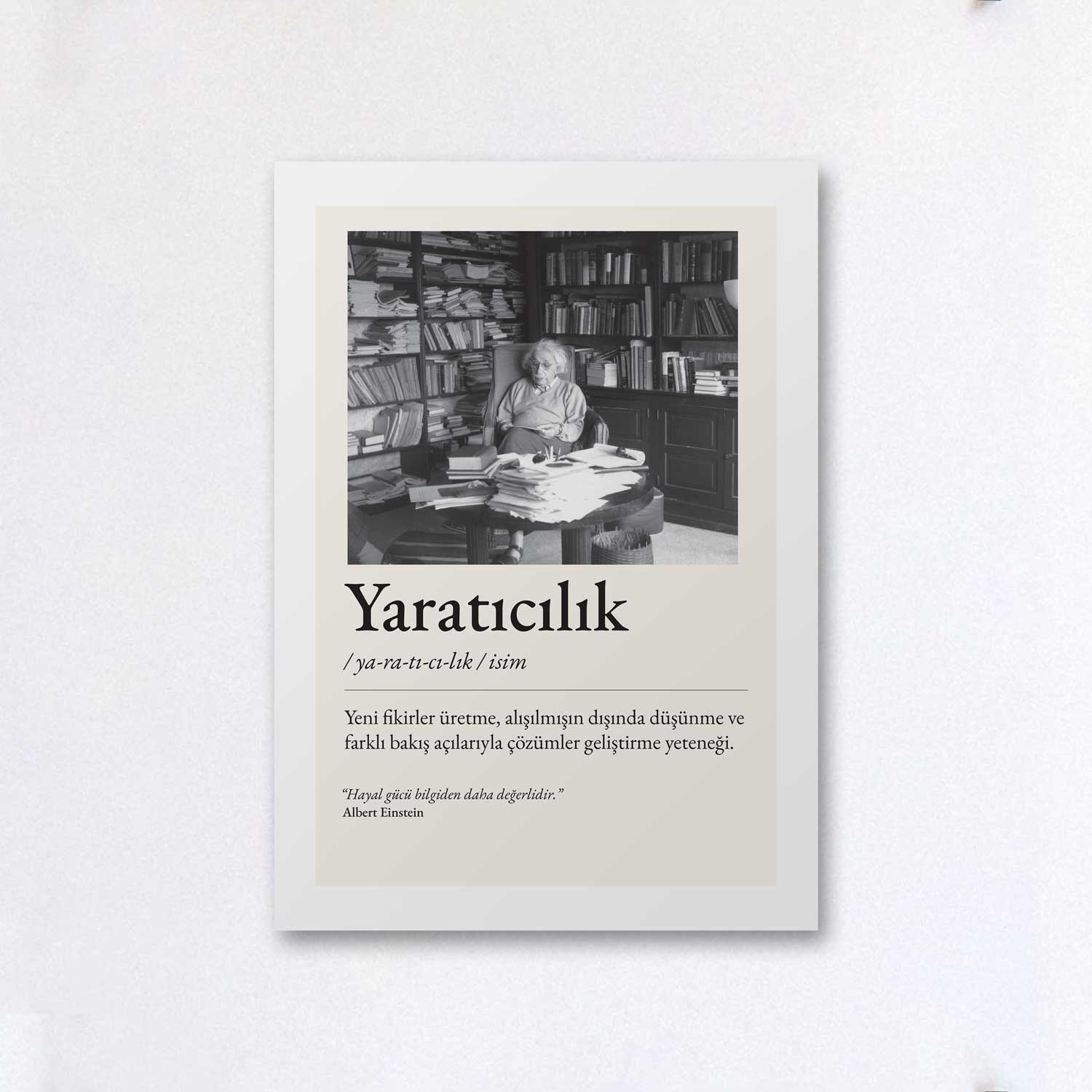 Tipografi Poster - Yaratıcılık - Fotoğraflı