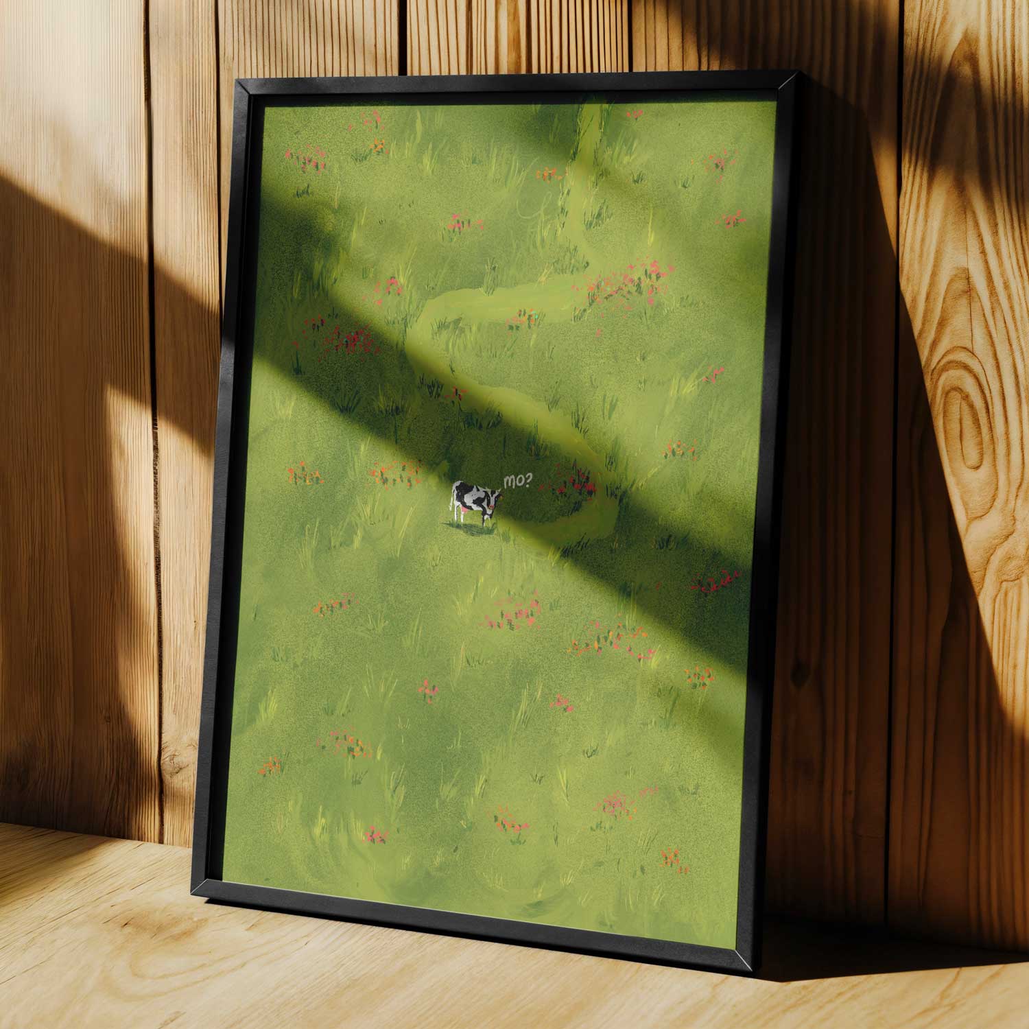 İnek poster - möö