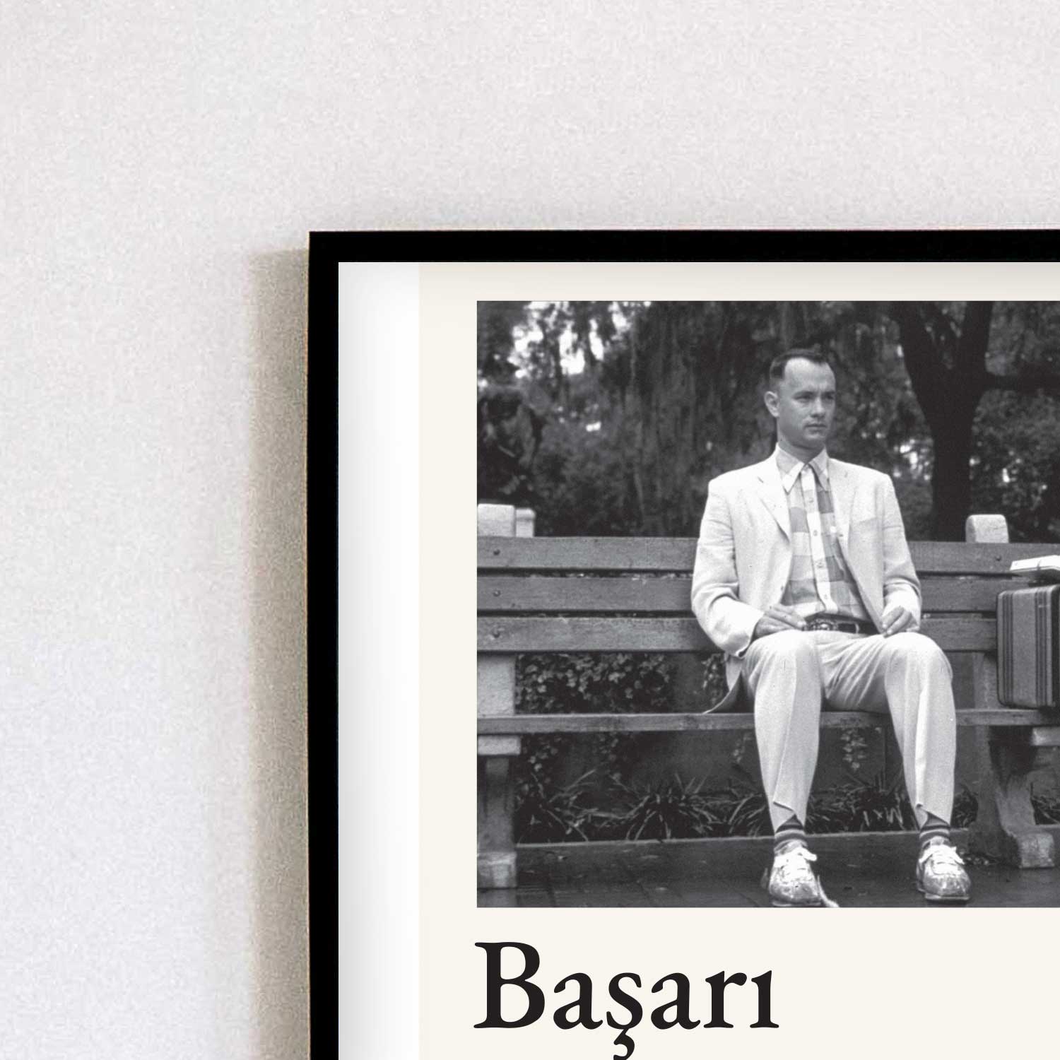 Tipografi Poster - Başarı - Fotoğraflı