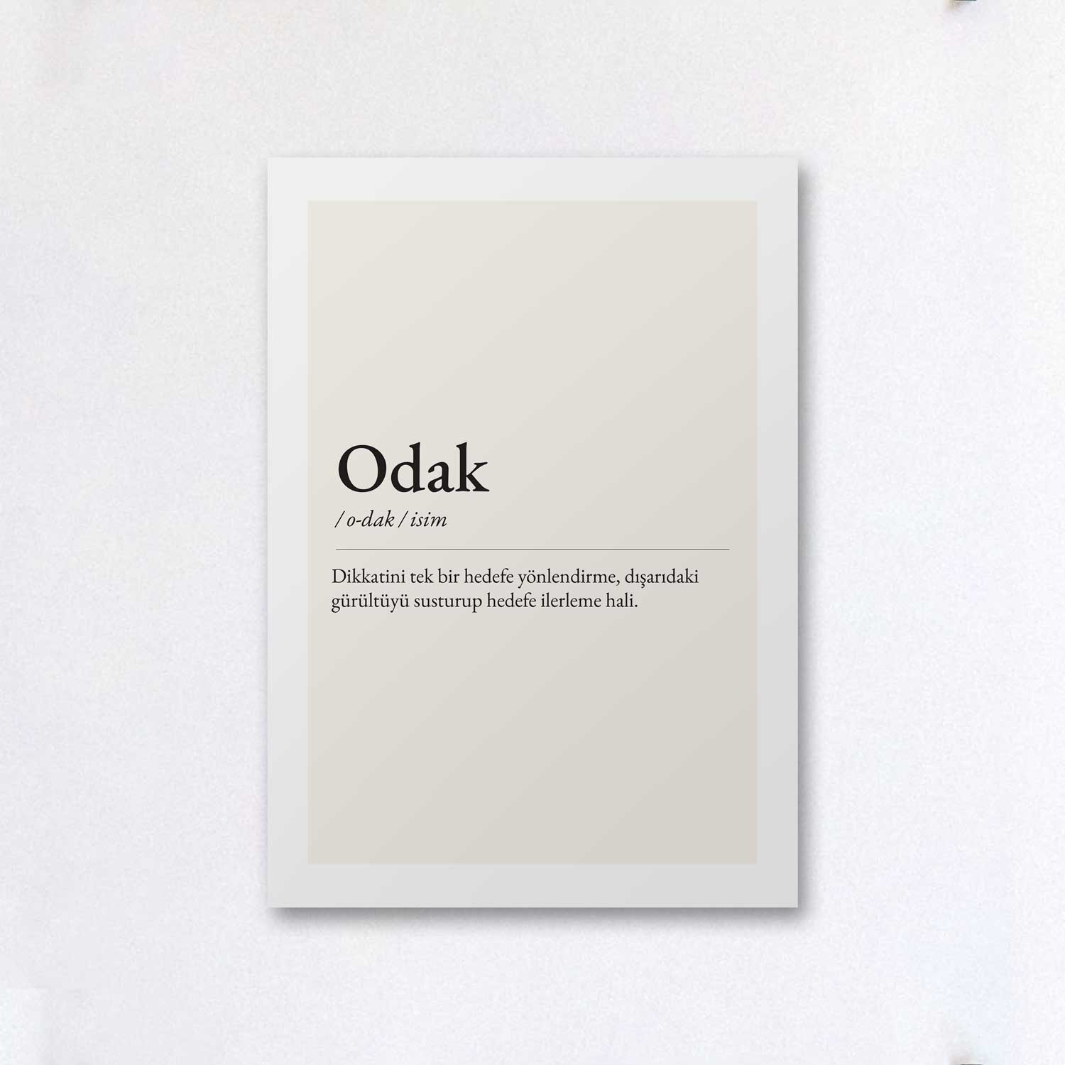 Tipografi Poster - Odak