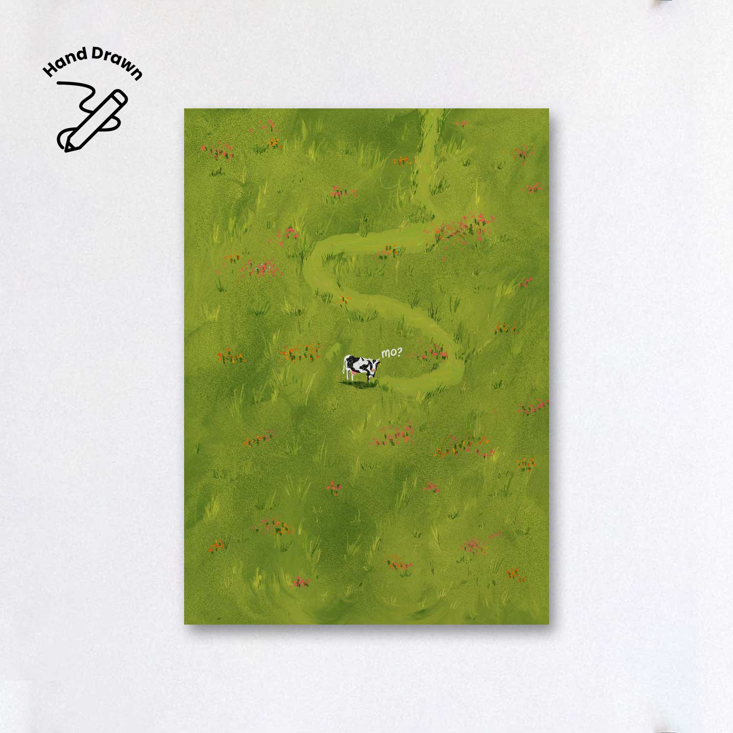 İnek poster - möö