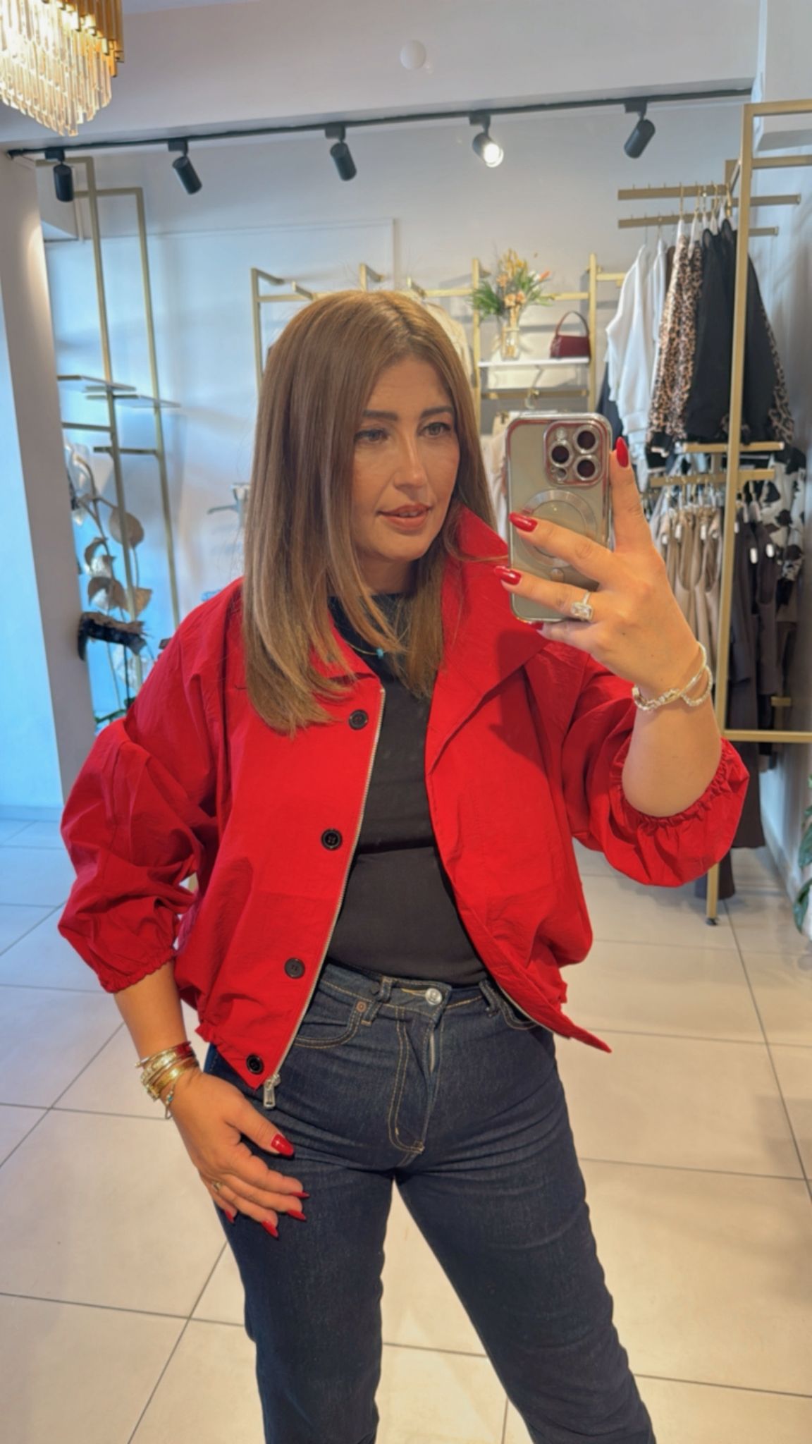 Oversize Kadın Ceket